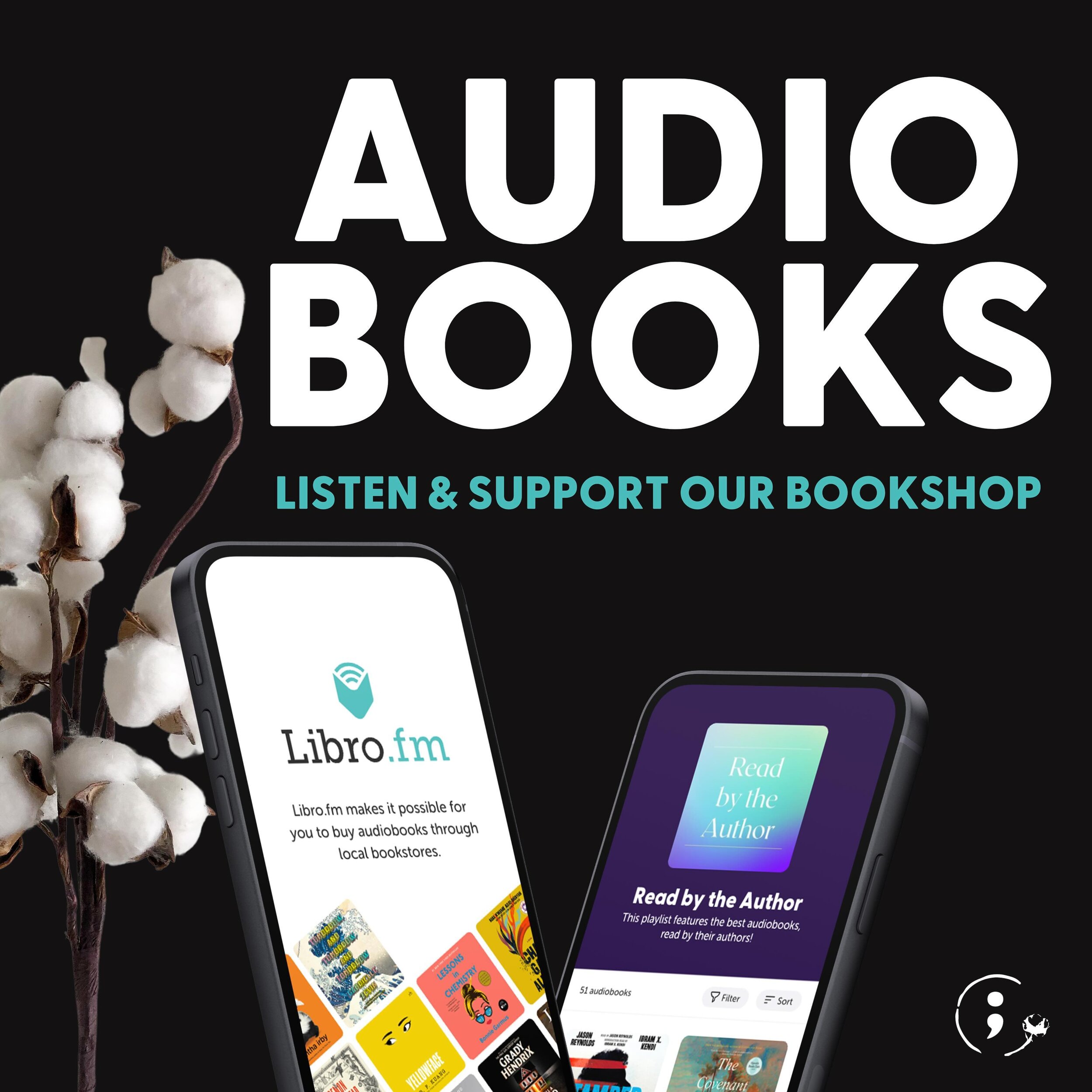 Protagonist Black now offers audiobooks that you can listen to on your iPhone, Android device, or PC. These audiobooks are available through our partner, @librofm and all sales support our store. 

Audible is SHAKING right now because you will OWN th