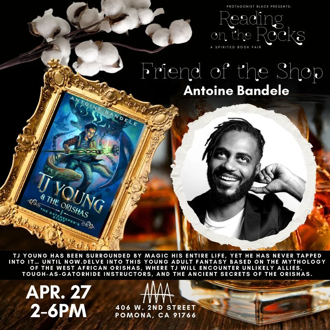 One of the best parts of being an indie bookstore is being able to introduce our Protagonist Black community to our Friends of the Shop. We believe in supporting local talent, and we hope that by giving you an opportunity to connect directly with the