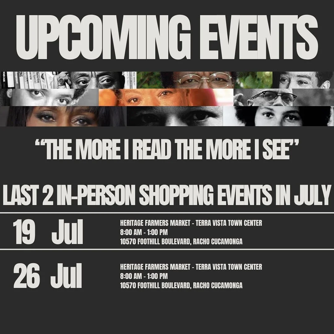 It&rsquo;s getting hot in the IE! There are two more opportunities to shop with us in person this month, but Protagonist Black is always open online! 
Link in bio to shop 🥂