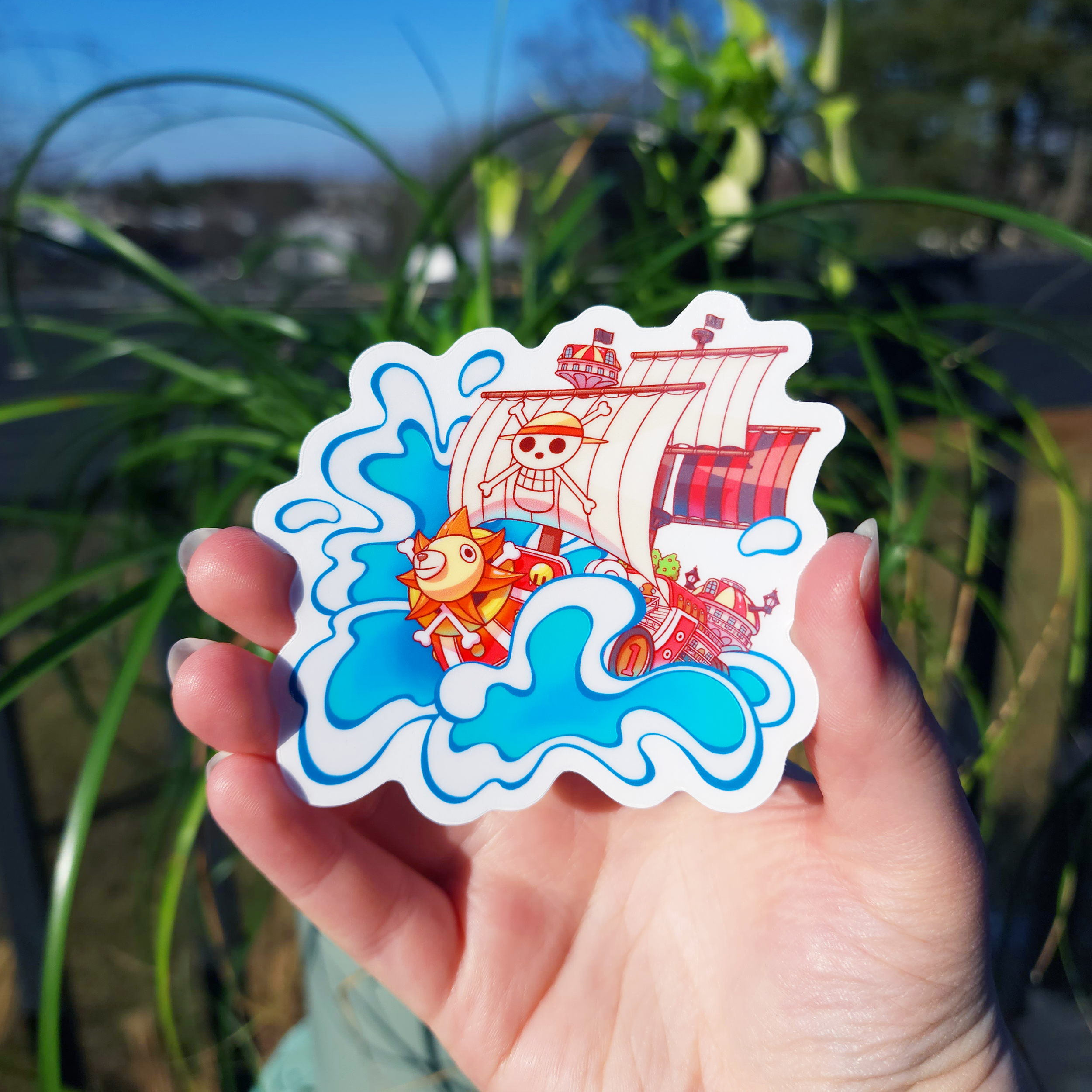 Thousand Sunny ✦ Clear Die Cut Sticker