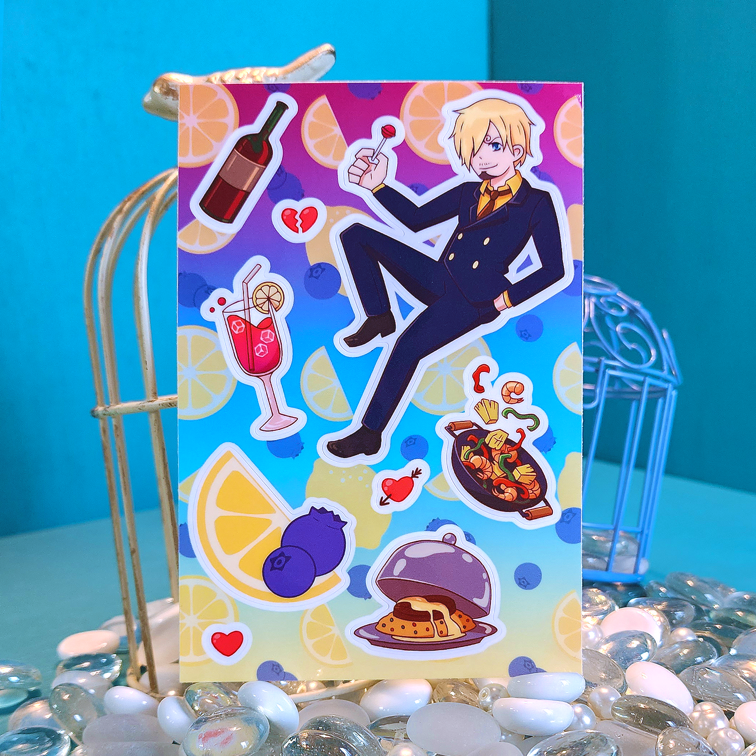 Chef Sanji ✦ Sticker Sheet