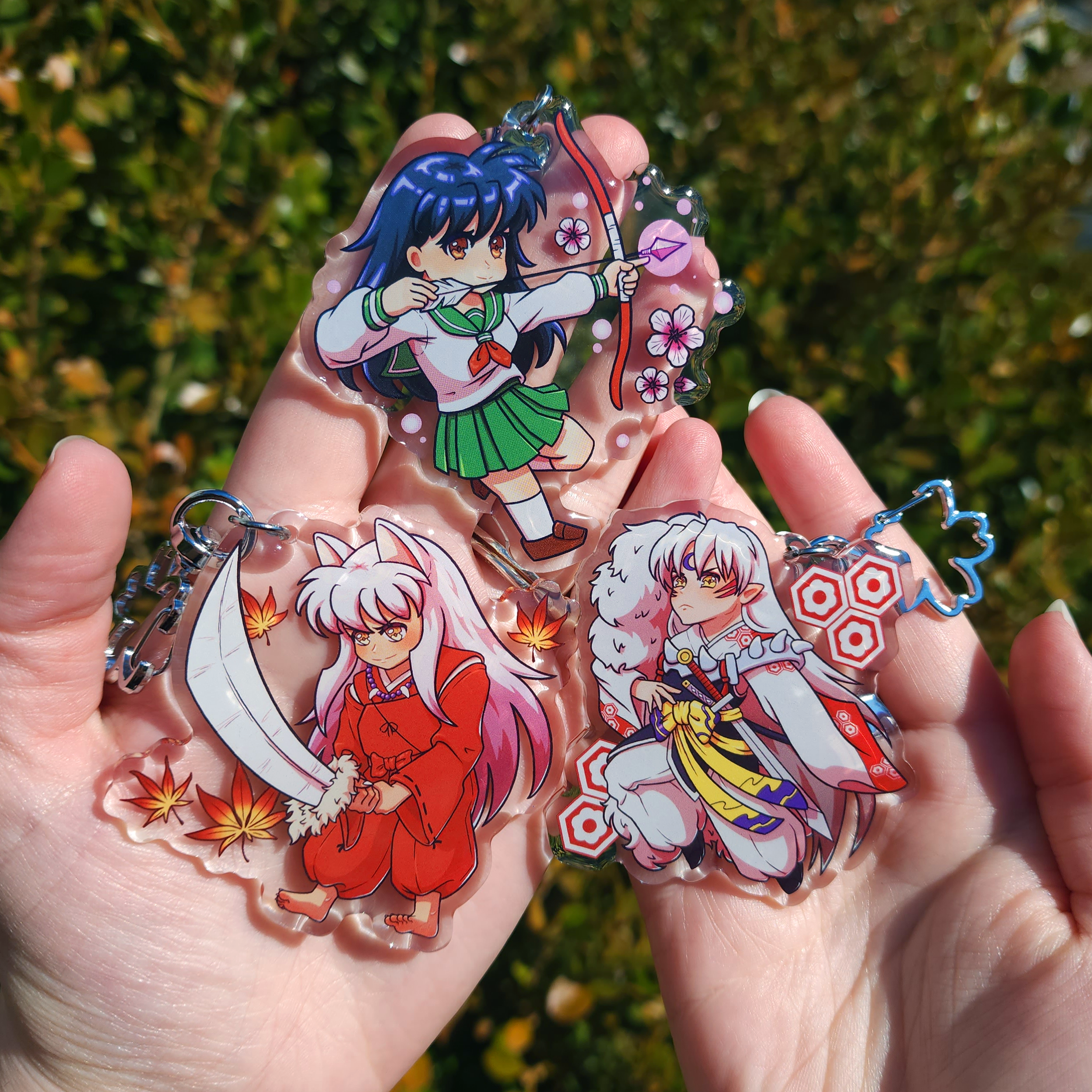 Inu Demon Anime ✦ Acrylic Keychain