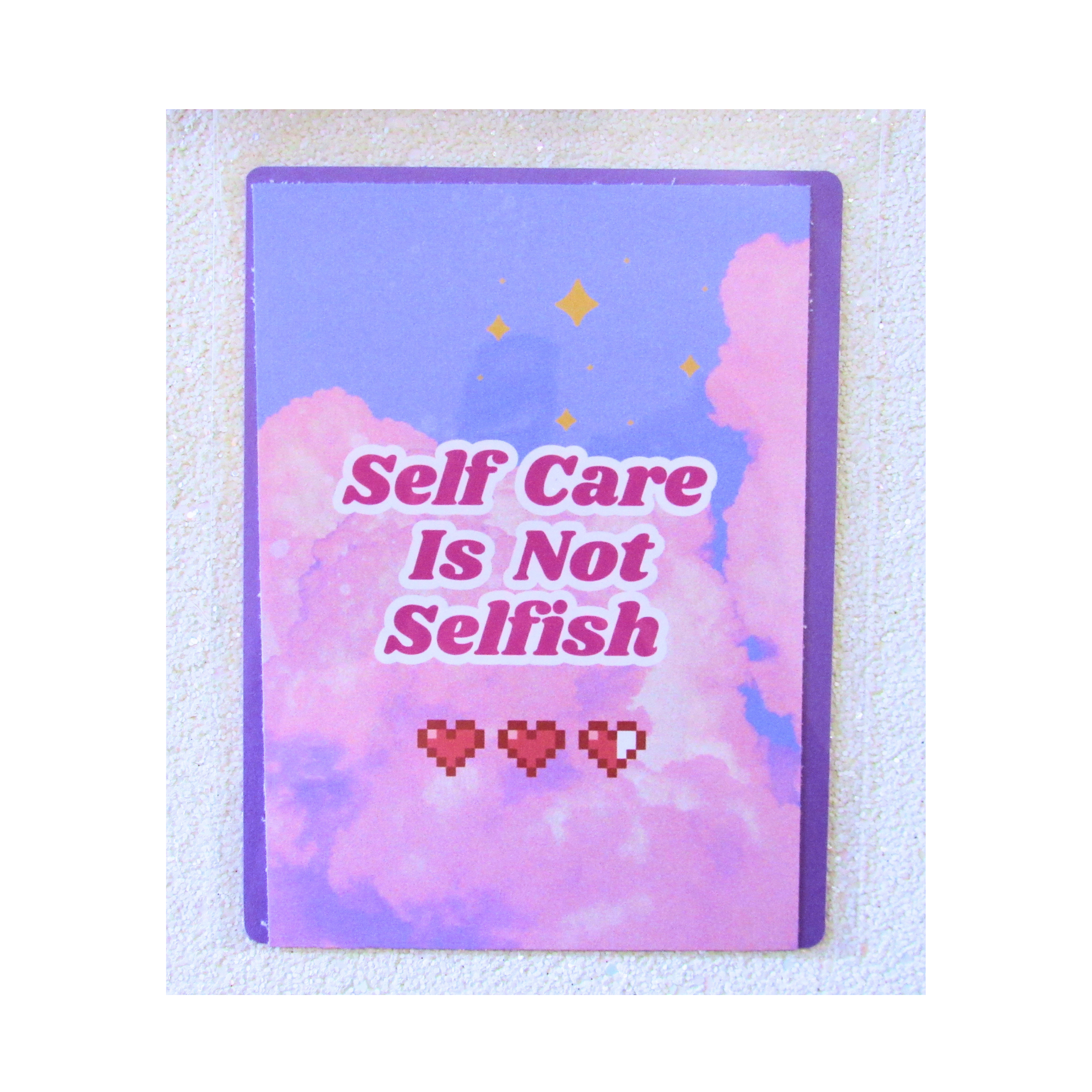 Self Love Gamer Motivational Card | 5x7" Print