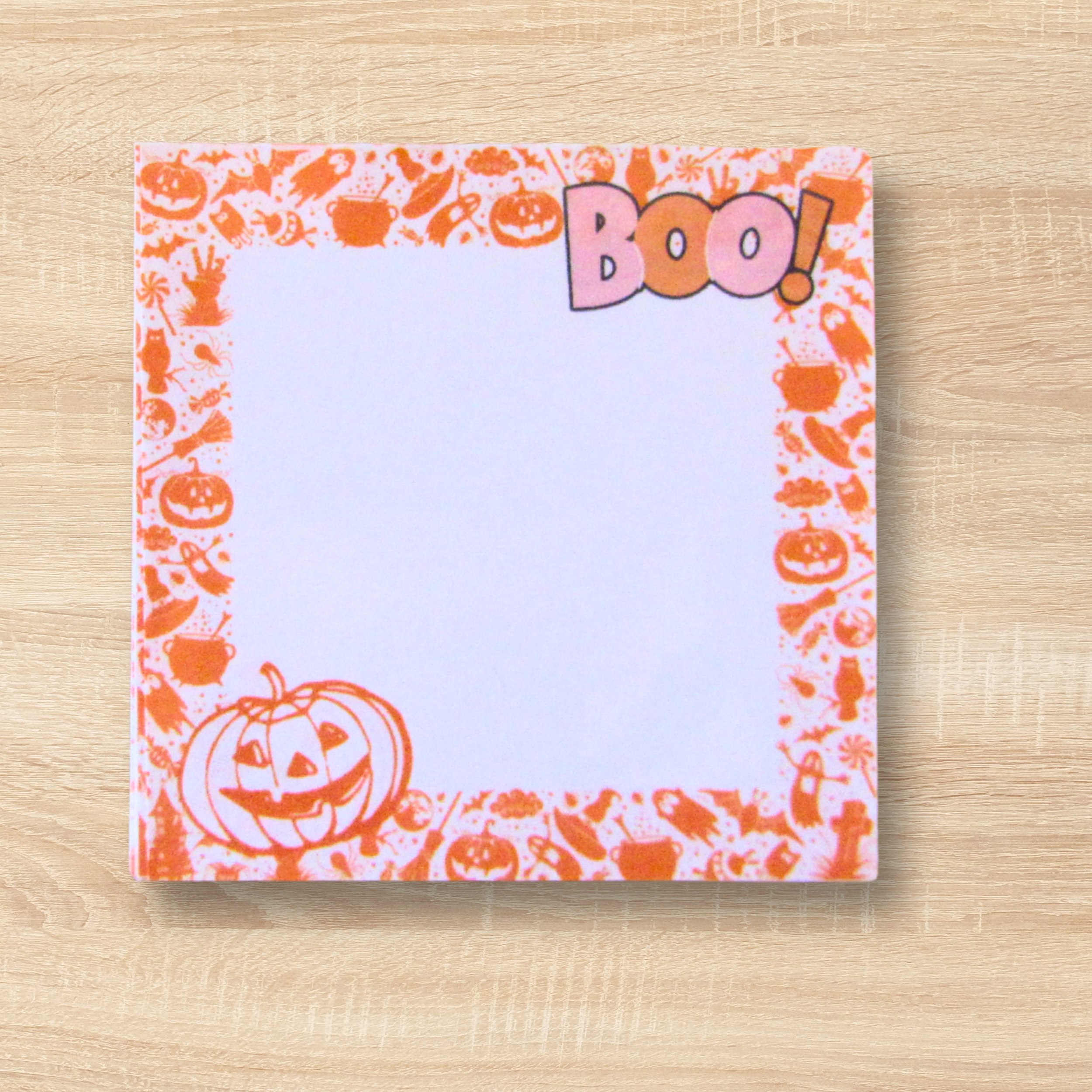 Halloween Boo Notepad Set of 2