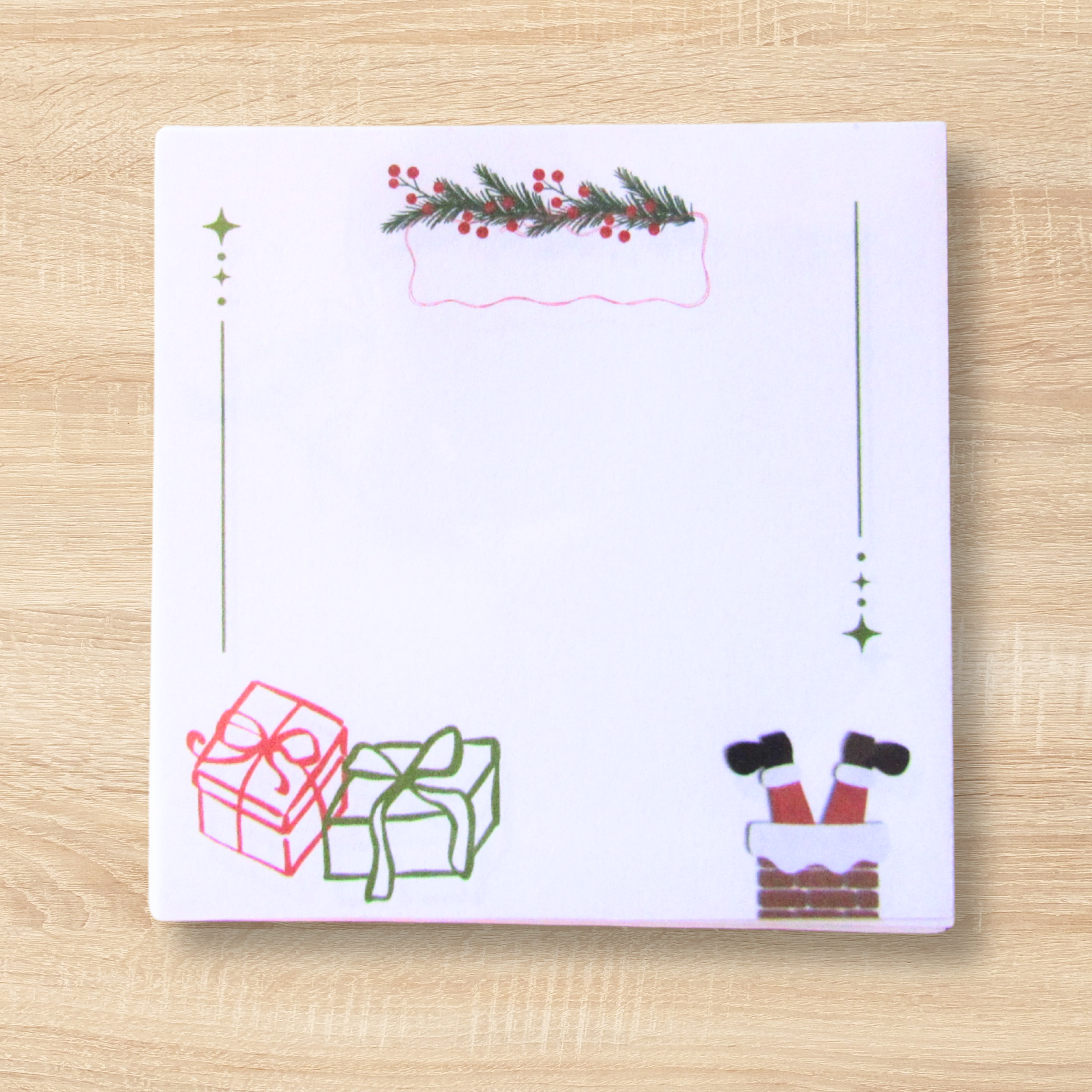 Santa's Presents Notepad Set of 2