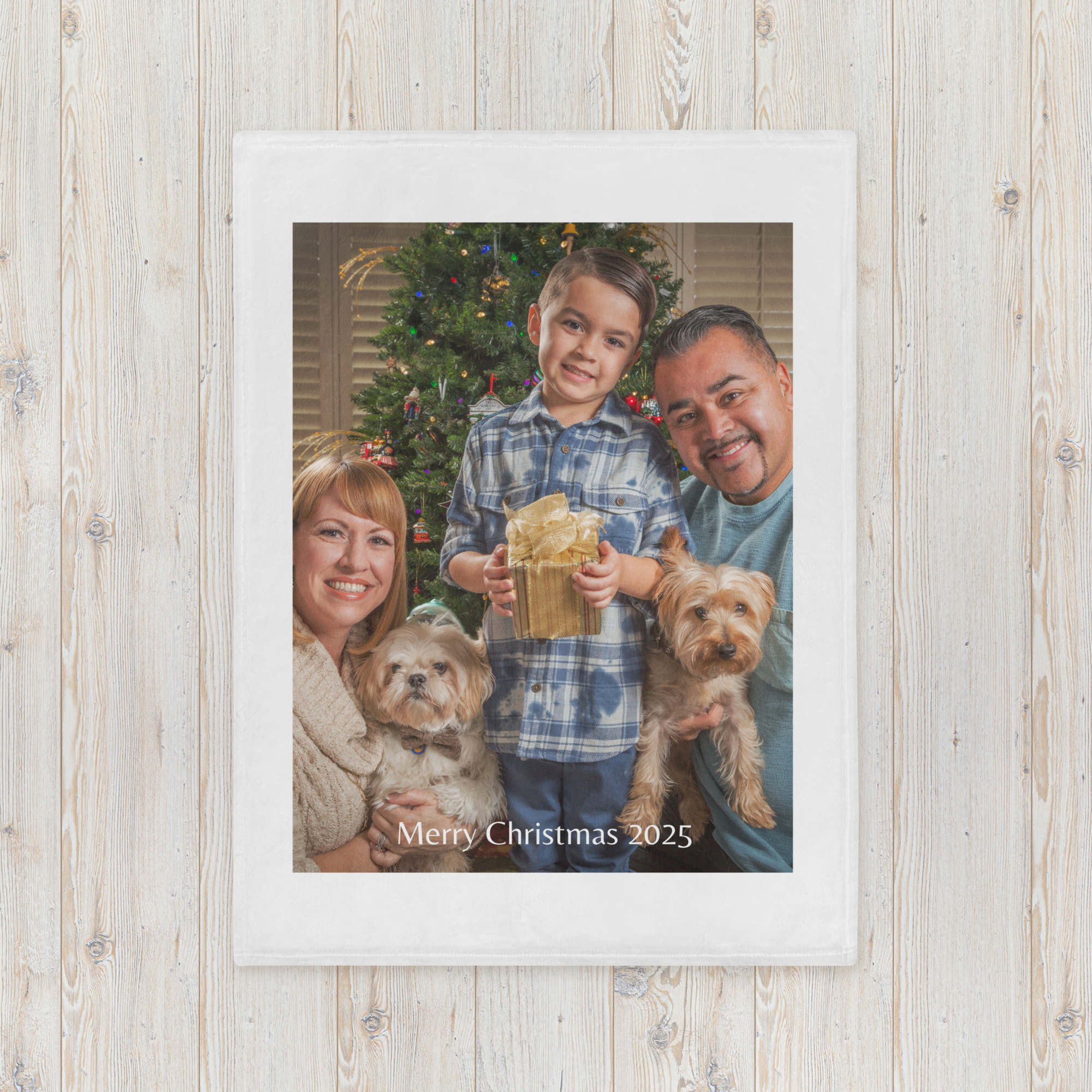 Custom Throw Blanket, Size: 30″×40″ Inches