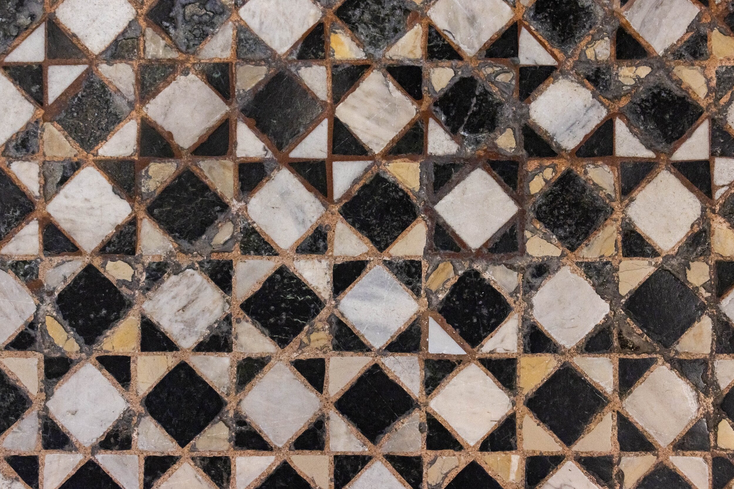 Example of intricate tile flooring