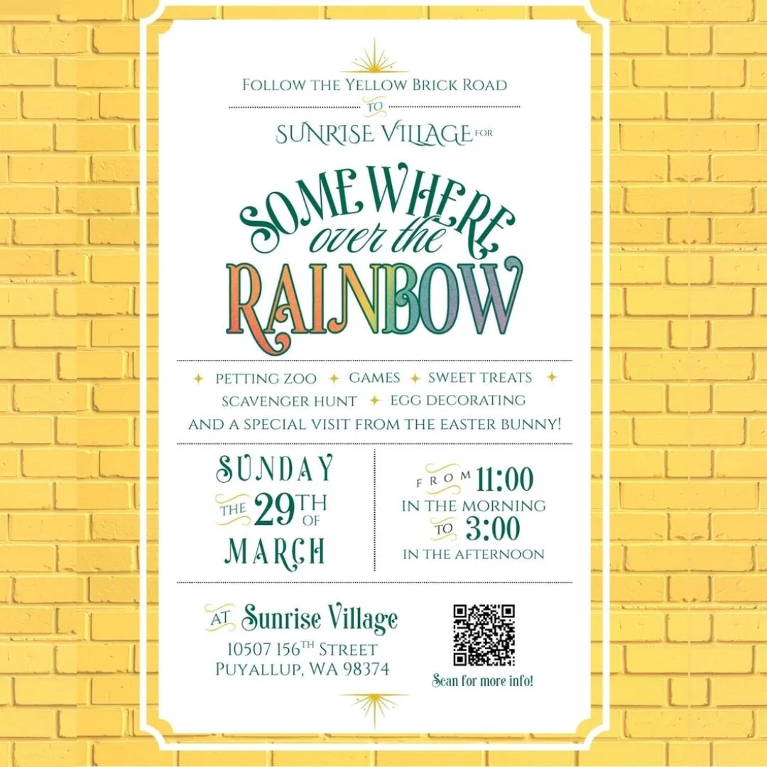 Somewhere Over the Rainbow at Sunrise Village!