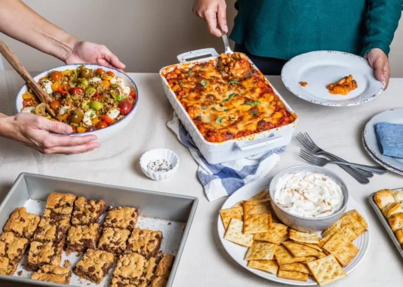This Sunday, August 24th, we're having a potluck lunch after worship! Definitely bring your appetite, and if you want to bring a dish or help with set-up, you can sign up here: https://www.signupgenius.com/go/70A0D4EACA72FA6FC1-57764469-potluck#/