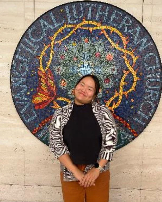 Kristie Olson (pictured here at the ELCA headquarters in Chicago) joined us at the end of July as part of our ongoing Different Lens series. If you'd like to keep up with Kristie's time as experience in Budapest as part of the ELCA's &quot;Young Adul