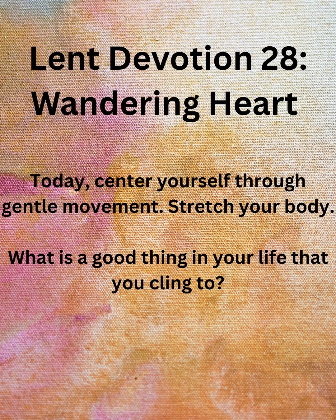 Gracious God, it can be easy to look at my day and pay attention to what was hard or draining, but that is not the way I want to see my life. Instead, help me look at my days and see the good. Wrap my fingers around the beauty of this world. Help me 