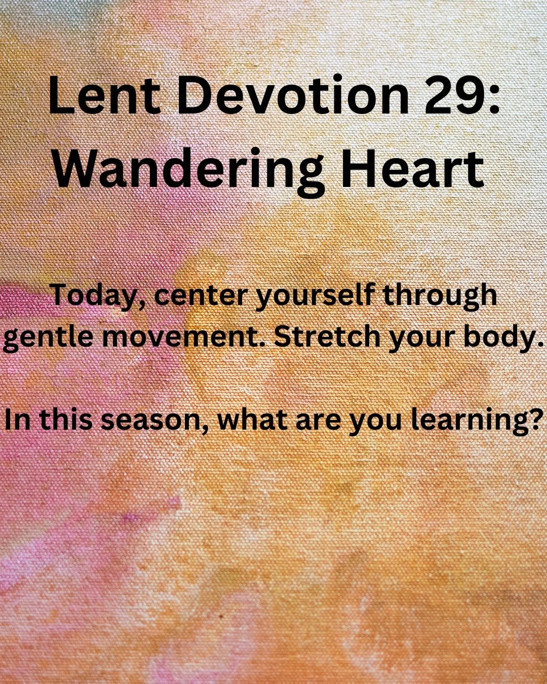 God, I am learning about the contours of my heart. I am learning about the places I carry shame. I am learning the limit of my &ldquo;yes&rdquo; and where I need to say &ldquo;no.&rdquo; I am learning to lament. I am learning that time is a drumbeat 