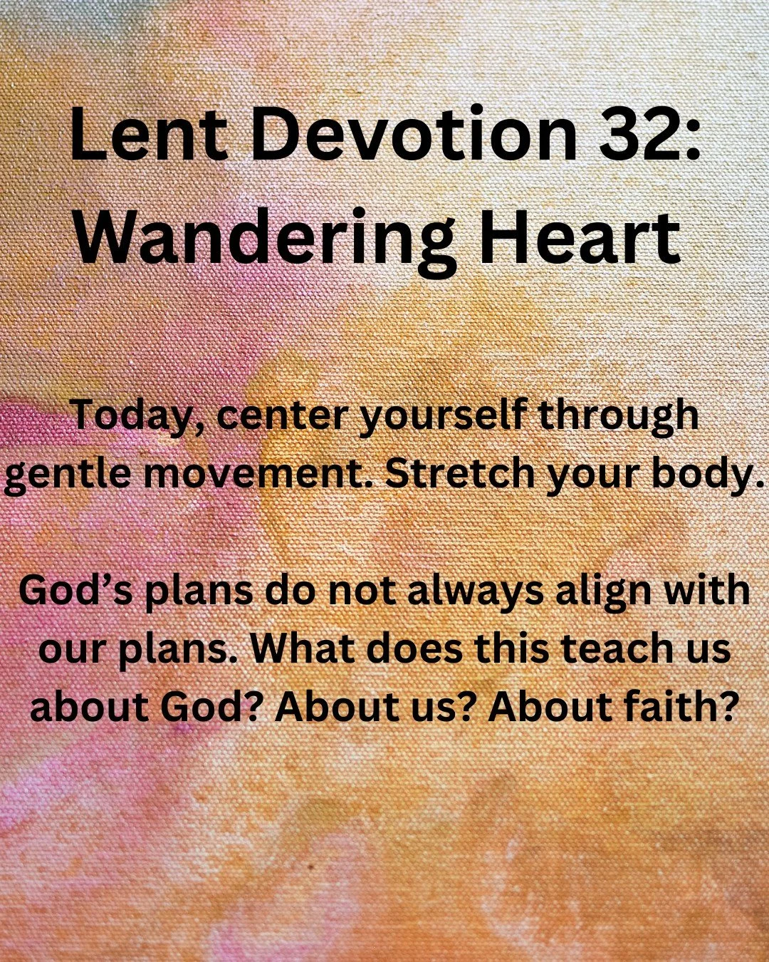 Holy God, I make plans. I fill calendar pages. I etch things into stone, and then a pandemic comes. And then the world turns upside down. And then love falls apart, or falls back together, and plans go out the window. Remind me that you hold the worl