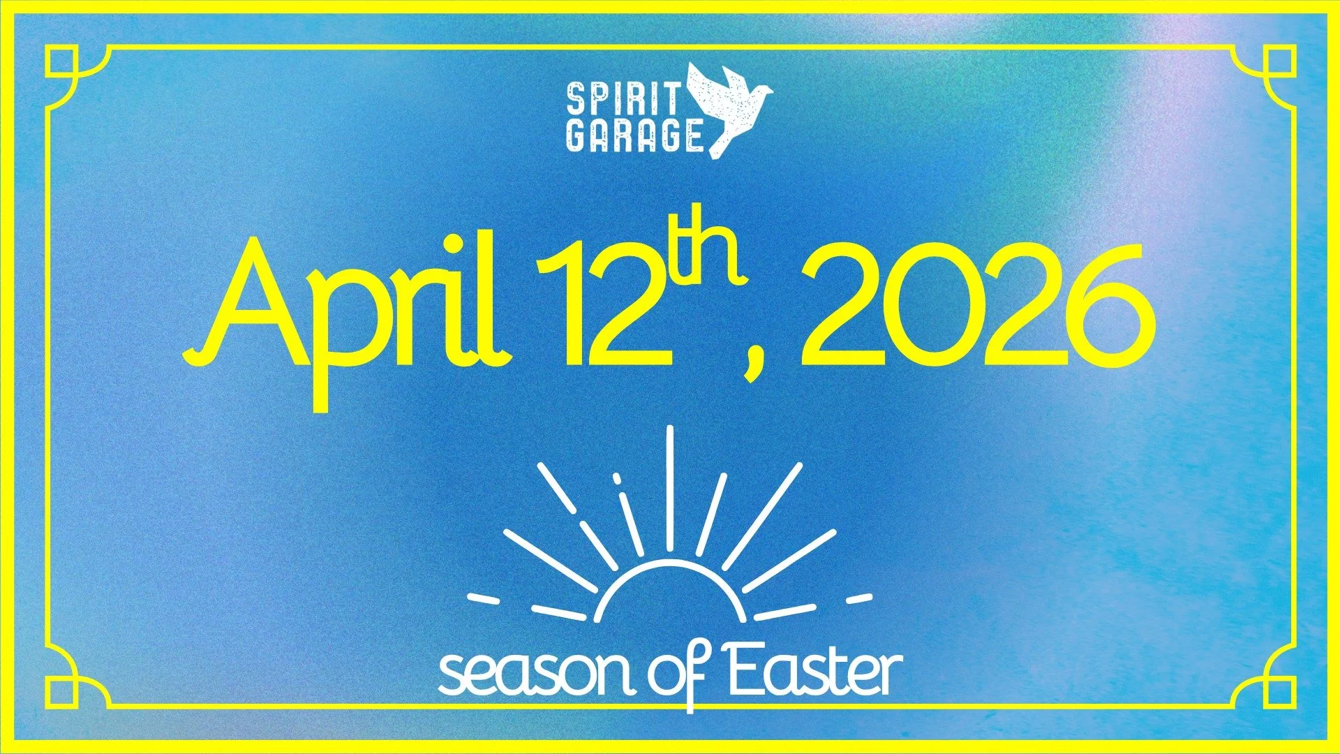 Join us for Spirit Garage Worship!
It's the Second Sunday of Easter
10:30 am at Meraki Building
Rev. Margaret Kelly preaching
John 20:19-31

#spiritgarargeworship #margaretkelly #Easter2026