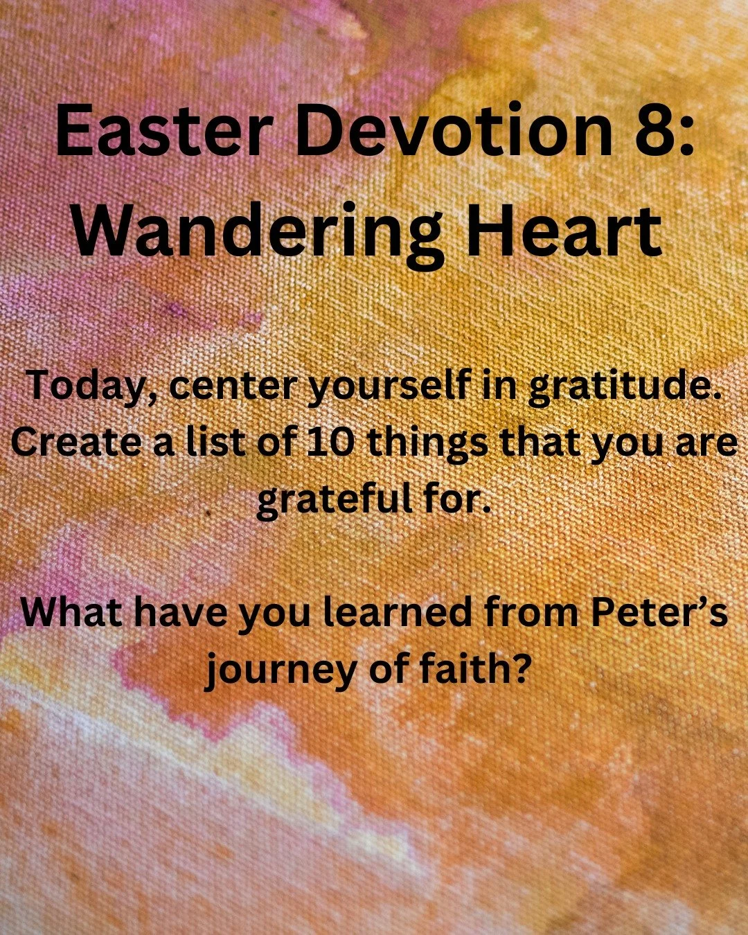 Jesus of Nazareth, thank you for calling ordinary people to be your disciples. Peter was a mix of belief and unbelief, always trying to follow in your footsteps without tripping on his own two feet. So often I feel the same. Peter&rsquo;s story is my