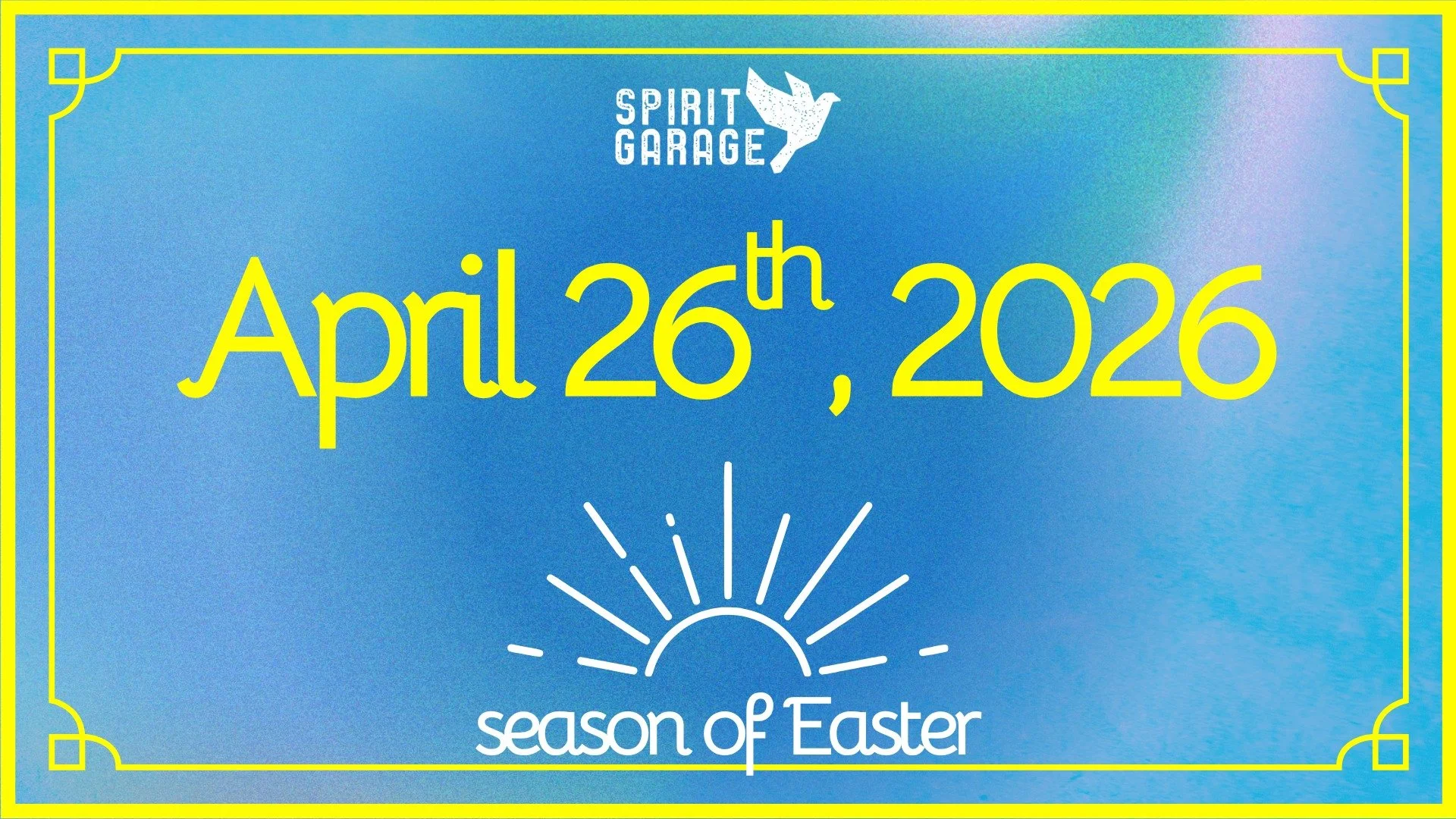 Spirit Garage Worship
Sunday, April 26, 10:30 am
at Meraki Building (100 W. 46th St., Mpls)

In worship this week, we have a remembrance/affirmation of baptism for one of our members, so we will talk about what baptism is all about. 
Galatians 3:23-2