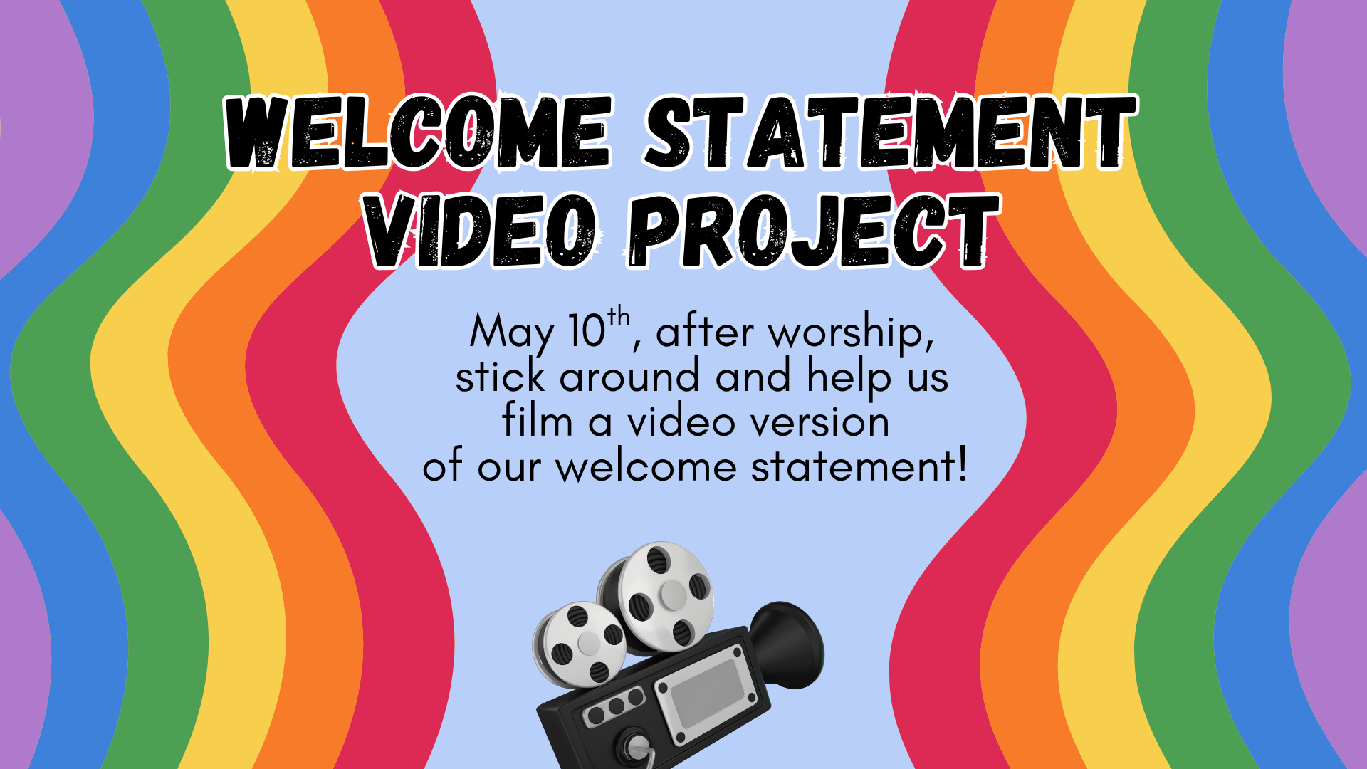 Welcome Statement Video Project
