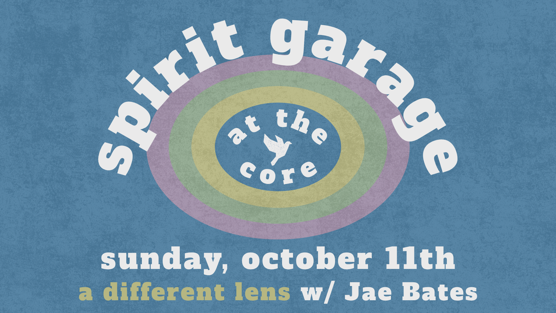 Worship at Spirit Garage: A Different Lens w/ Jae Bates