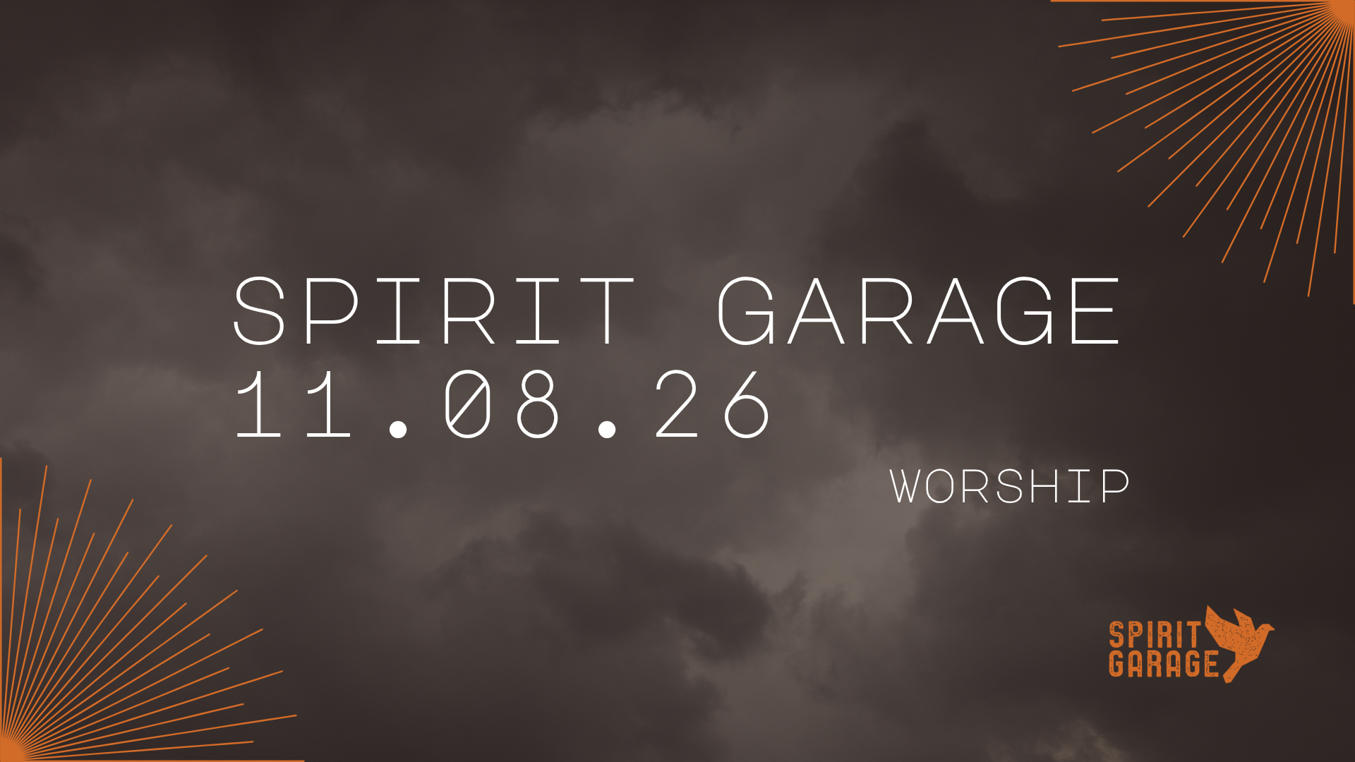 Worship at Spirit Garage