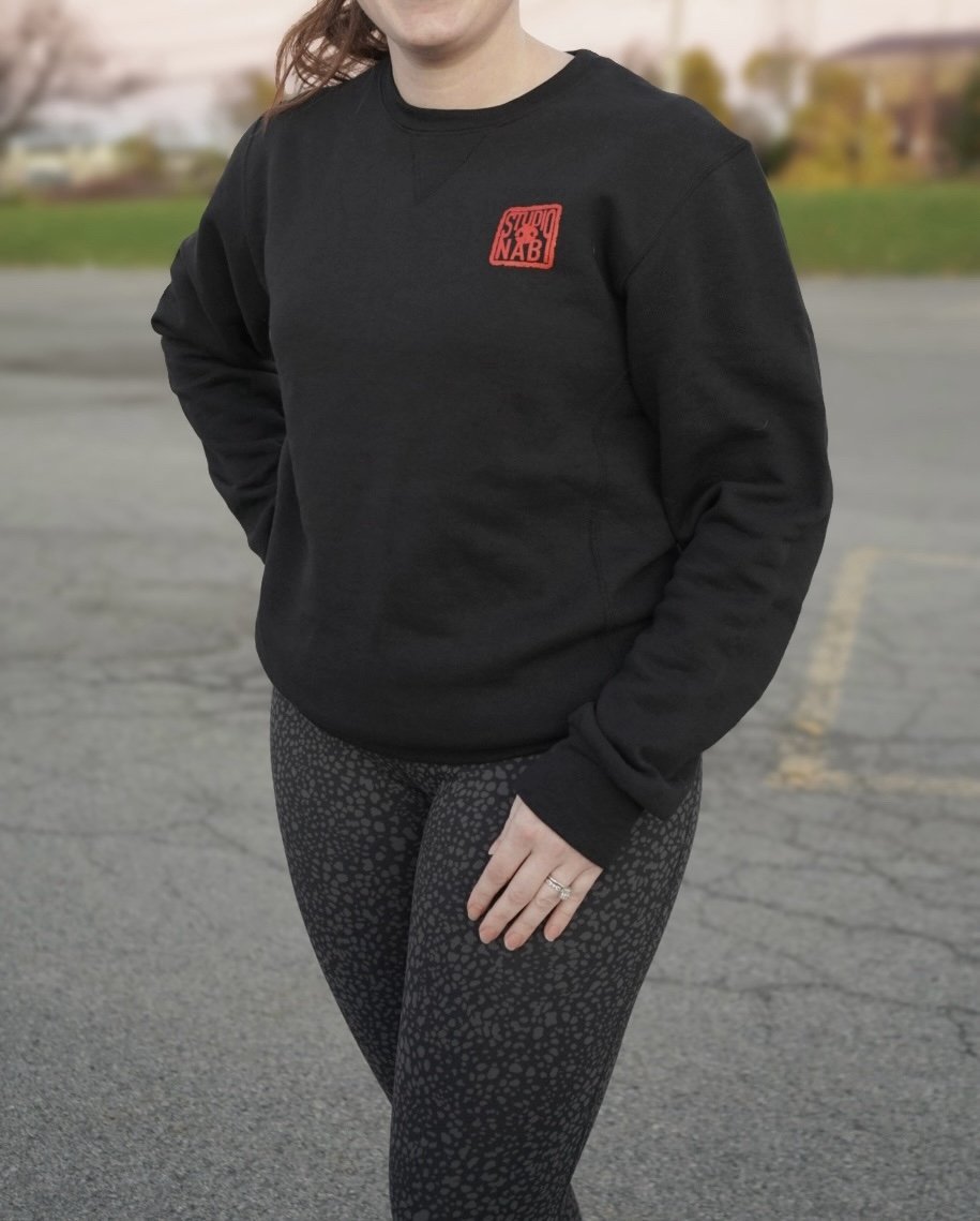 Original Studio Nabi Crewneck, Black