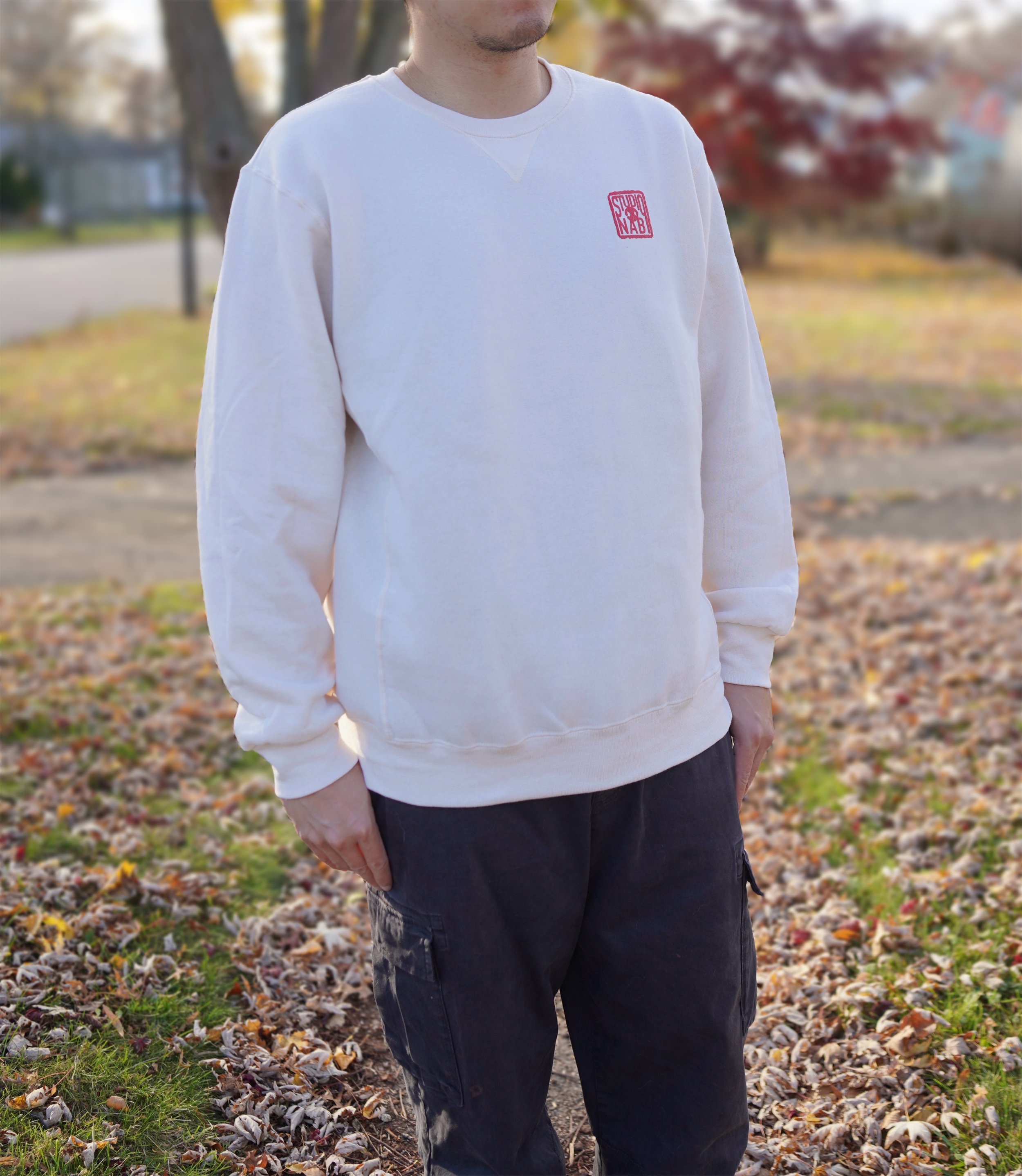 Original Studio Nabi Crewneck, White