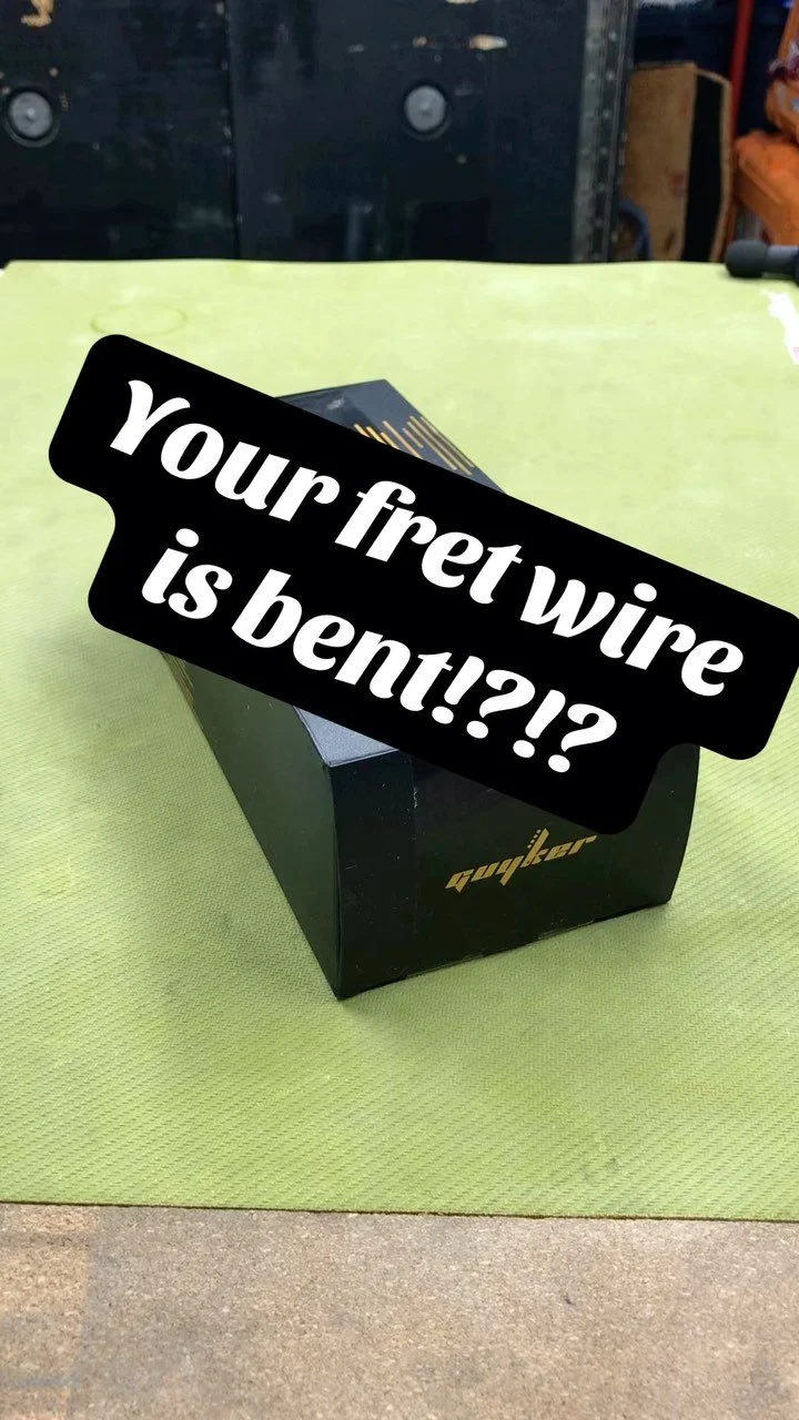 Unboxing the fretbender from Guyker
#guitartech #guitartechnician #guitar #luthier #touringpro #guitarrepair #guyker #refret #stewmac
