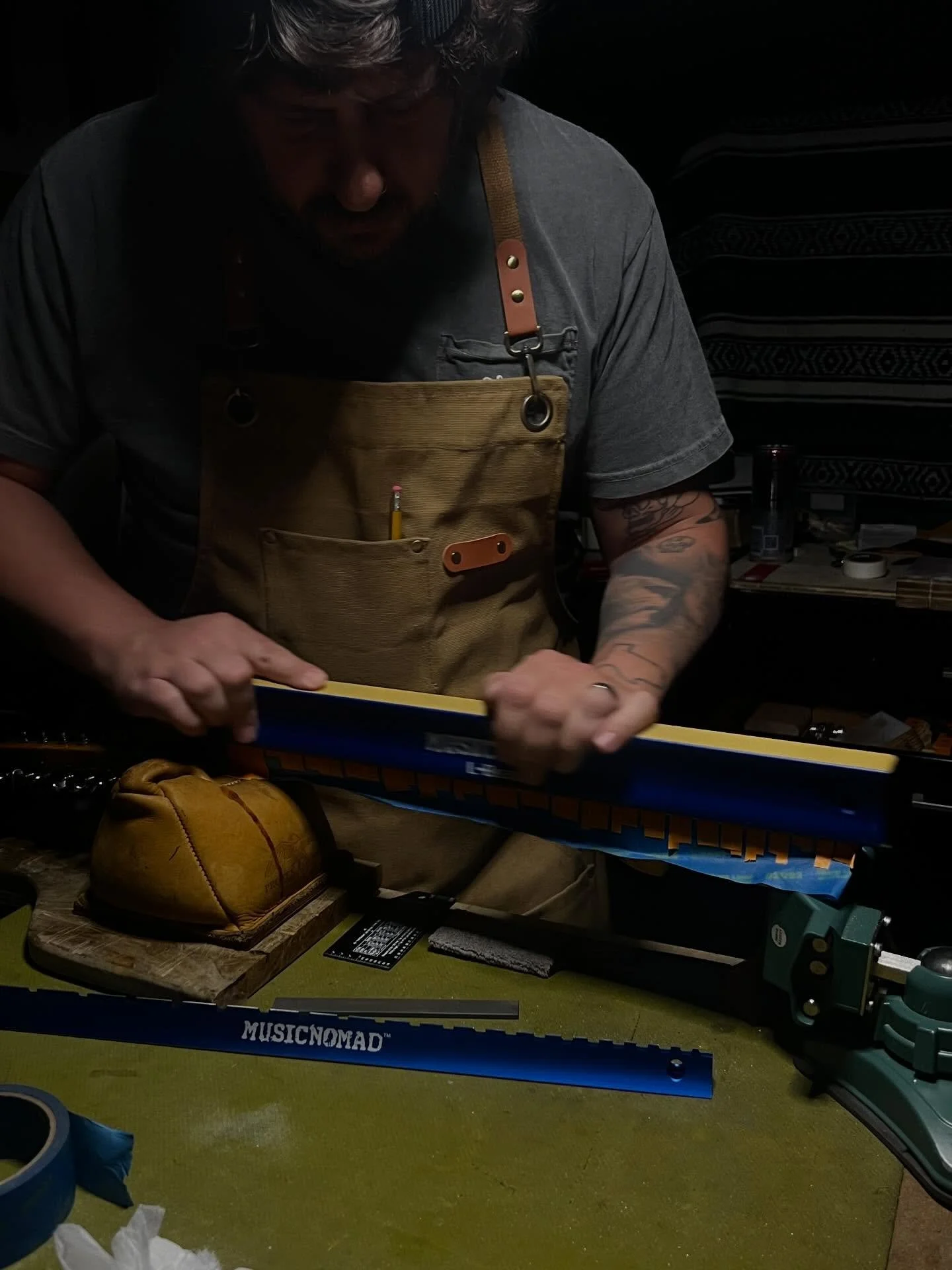 Big thank you / shout to @musicnomadcare for their quality tools at accessible prices! The luthier / repair person you choose is important, make sure you choose one with the right tools! 🧰