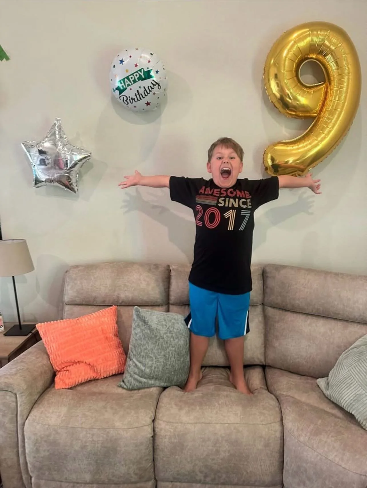 I can&rsquo;t believe he&rsquo;s 9!! So proud of you Easton!!