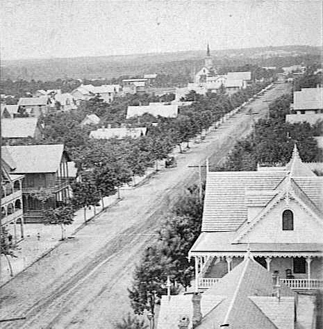 View of Main Ave from the East