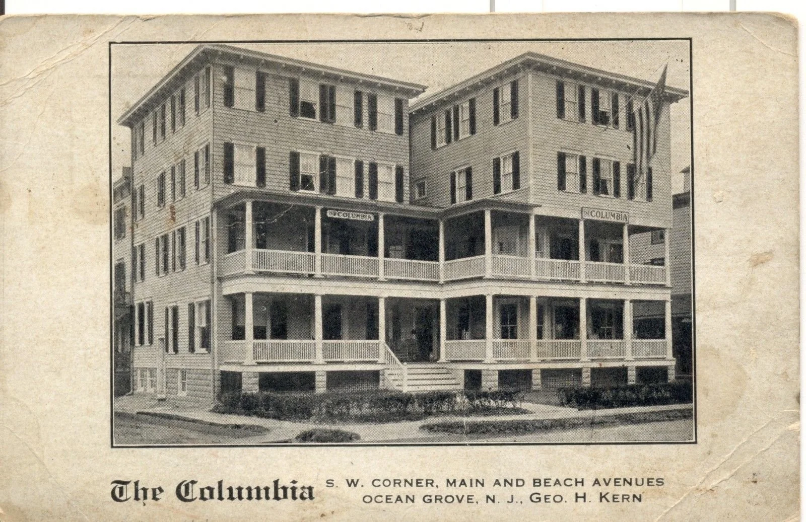 The Columbia Hotel: 20 Main Ave (1959) The Columbia Hotel, later connected to the historic Olive House, underwent a major expansion in 1974 with remodeled rooms, new elevators, and modern amenities, serving year-round guests. By 1992, the hotel faced