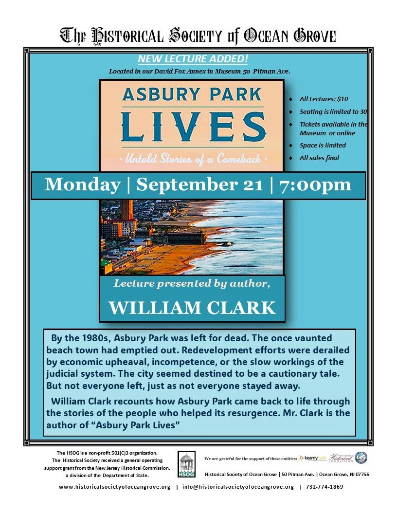 Asbury Park Lives Lecture