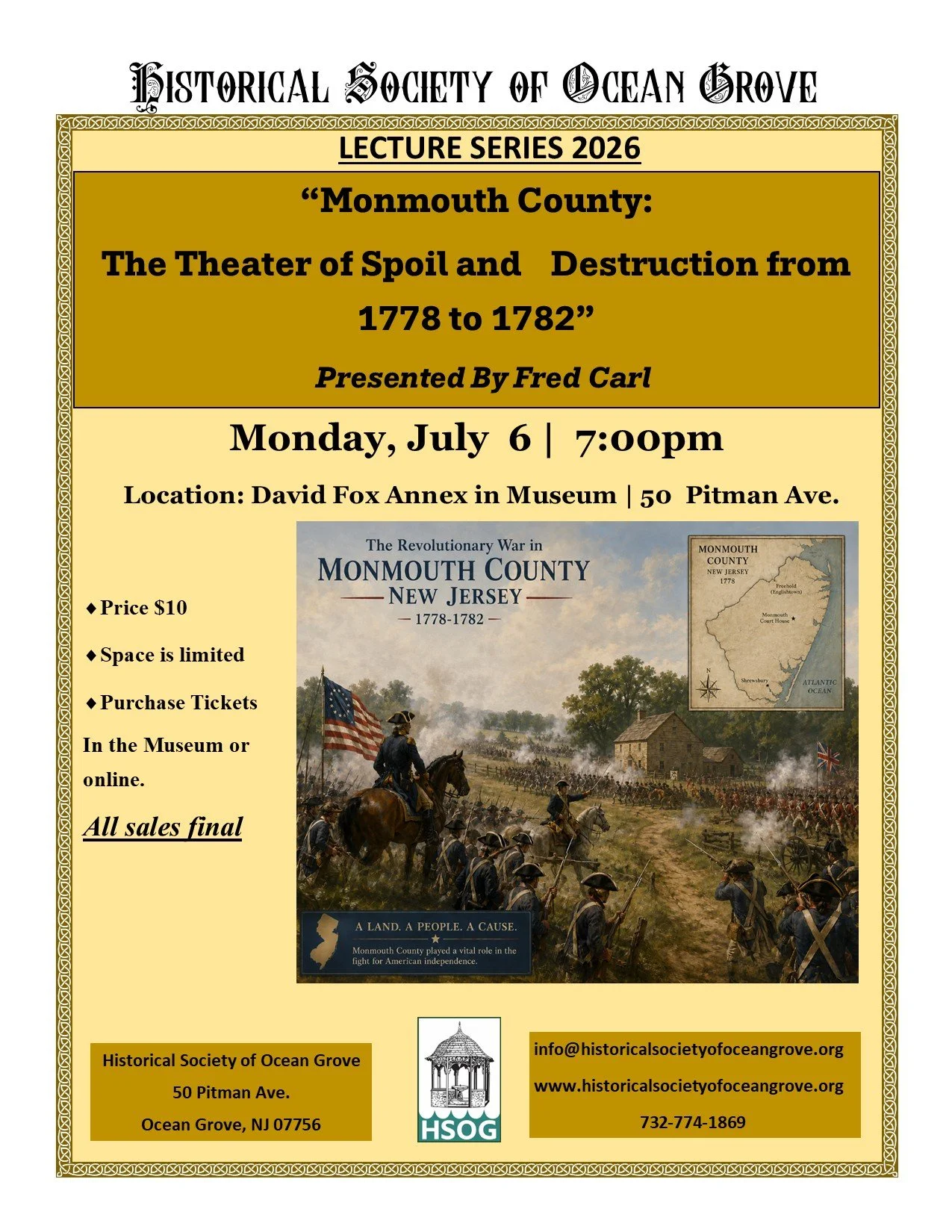 The Theatre of Spoil and Destruction (1778–1782) Lecture