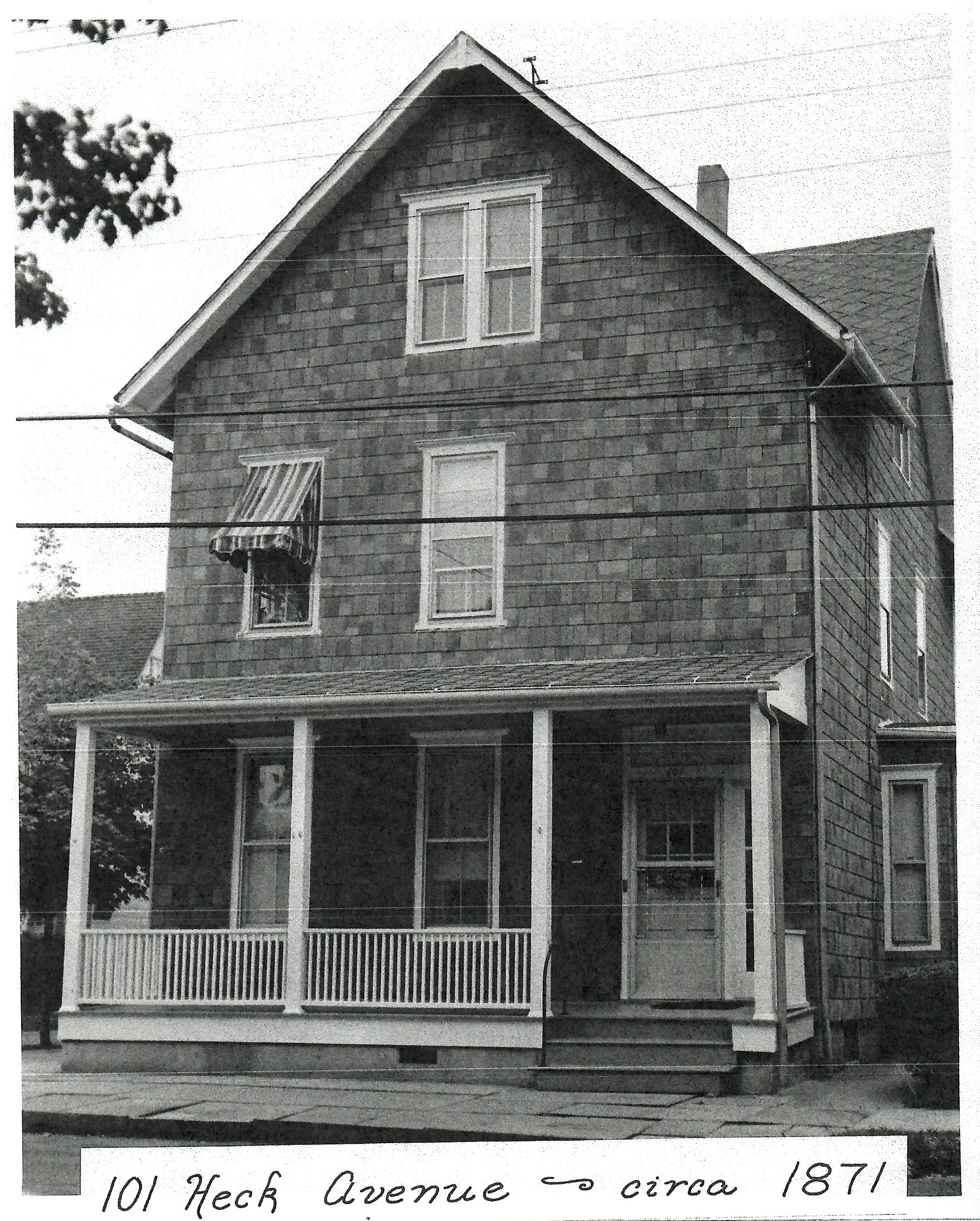 101 Heck Ave (taken during the bicentennial)