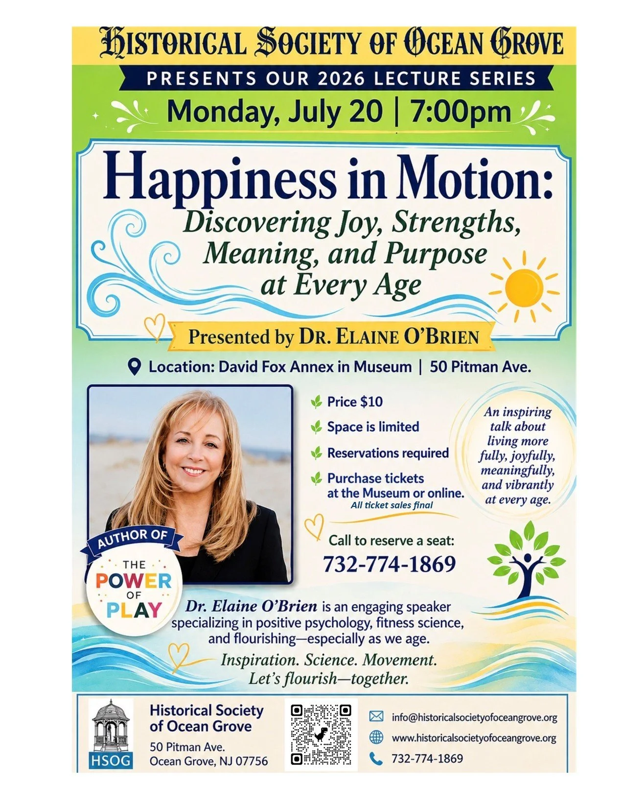 Happiness in Motion: Discovering Joy, Strengths, Meaning and Purpose at Every Age