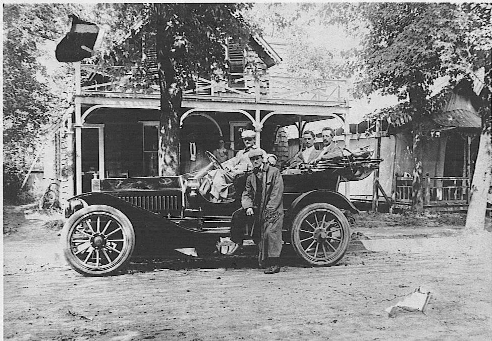 69 Mount Hermon Way & 70 (tent on the right) Mount Hermon Way (circa 1920s)