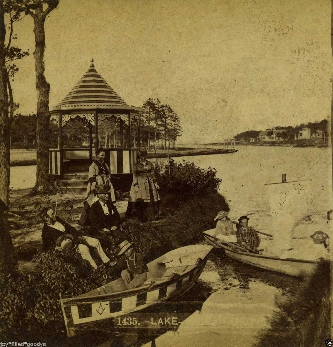 "Fairy Island" view McKendrie Park(1860)