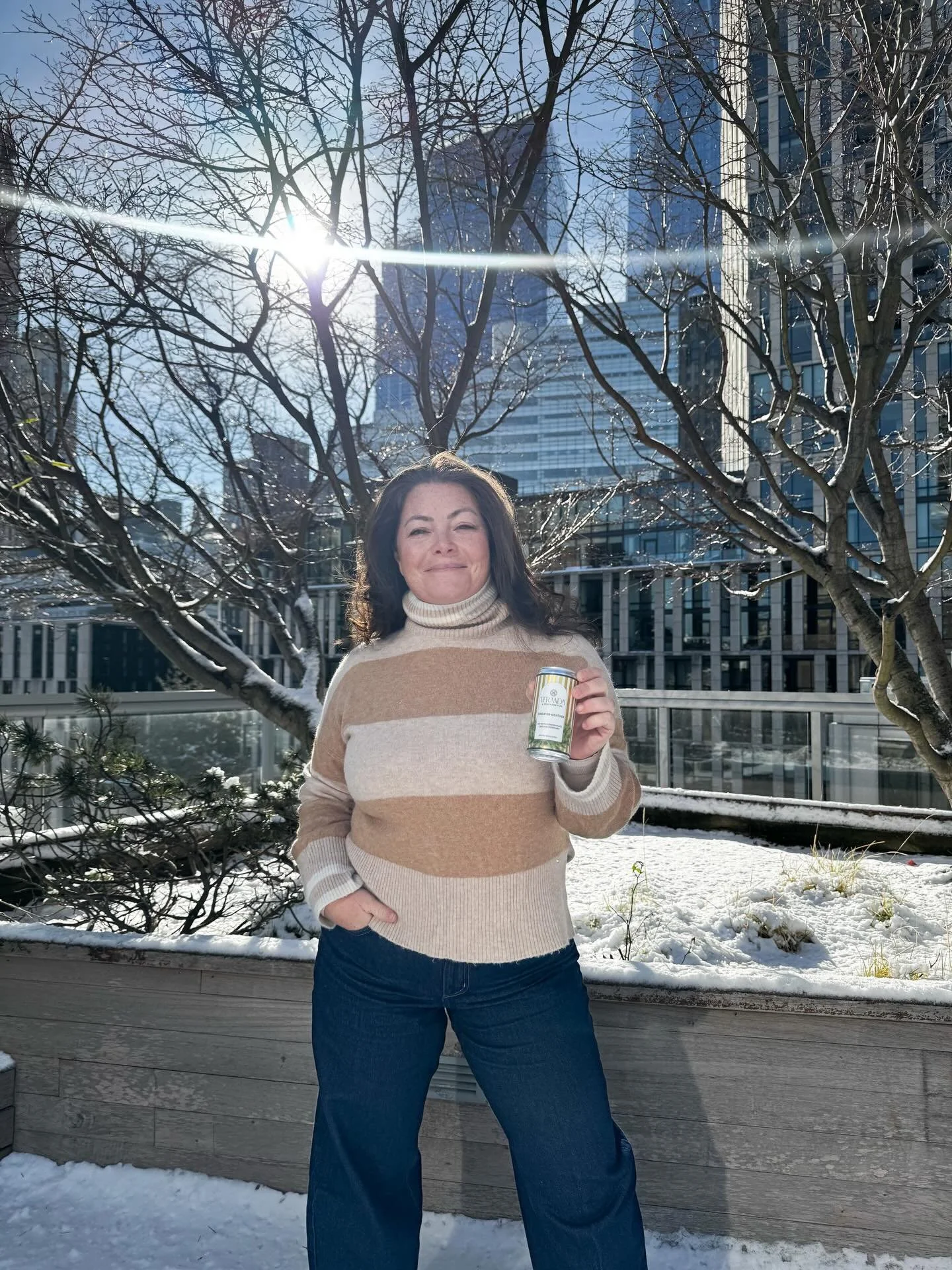 Sweater Weather for to experience some real sweater weather in NYC! We both loved it 😍