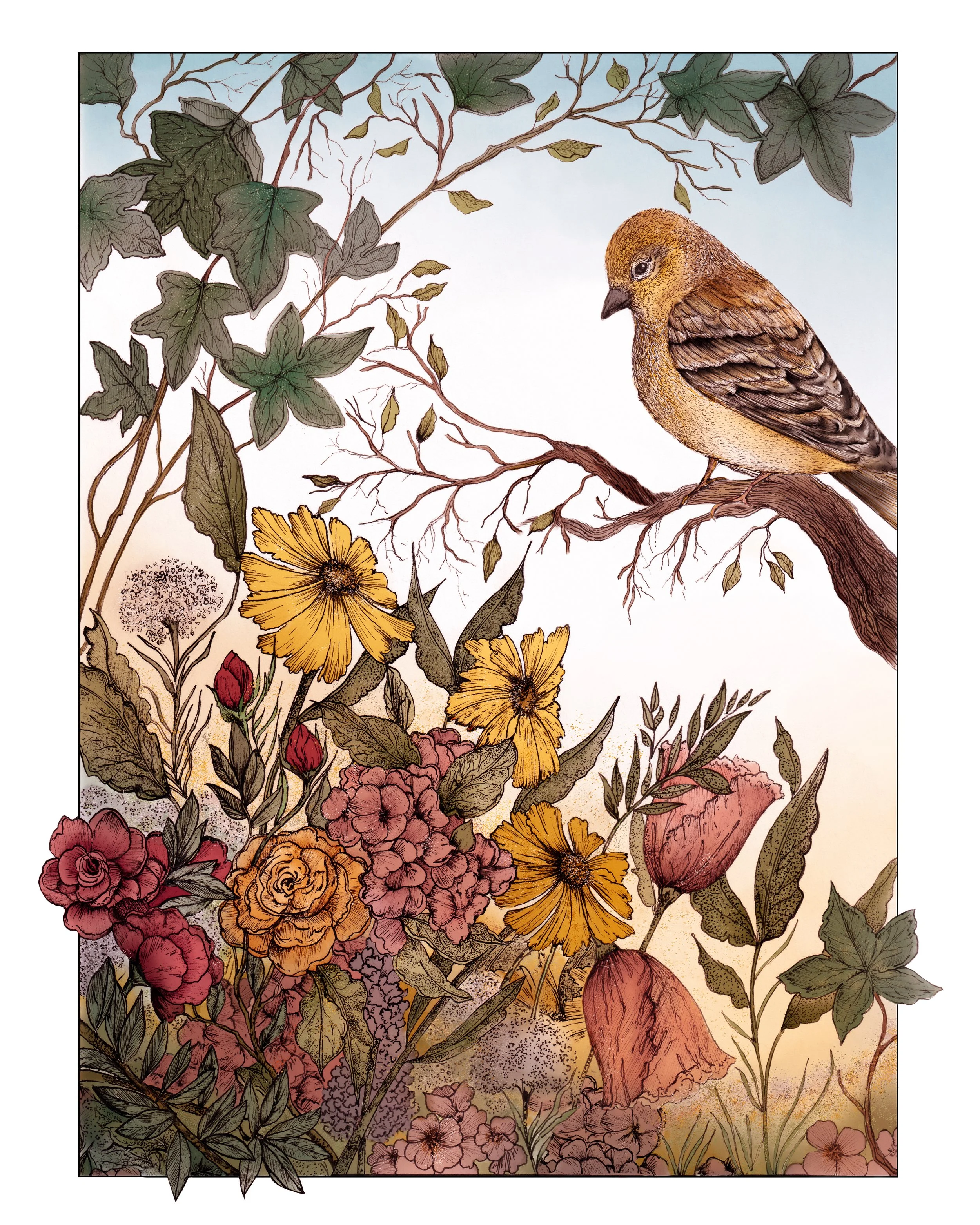 Bird in the flowers_print.jpg
