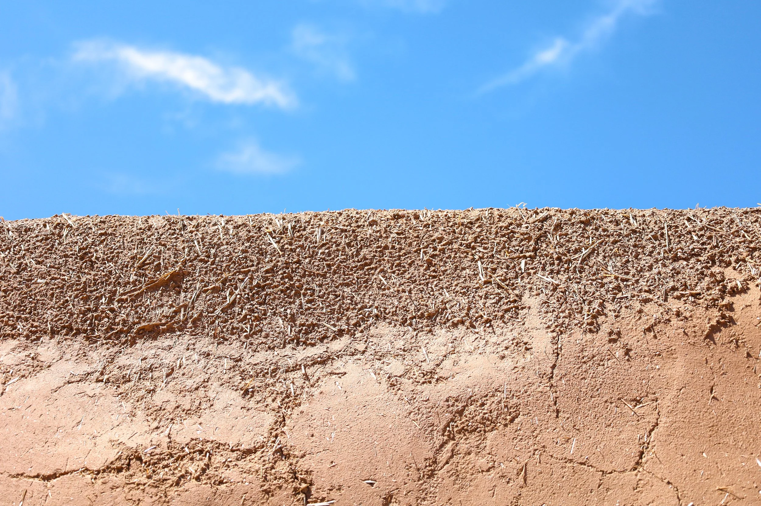Adobe Wall Taos Pueblo