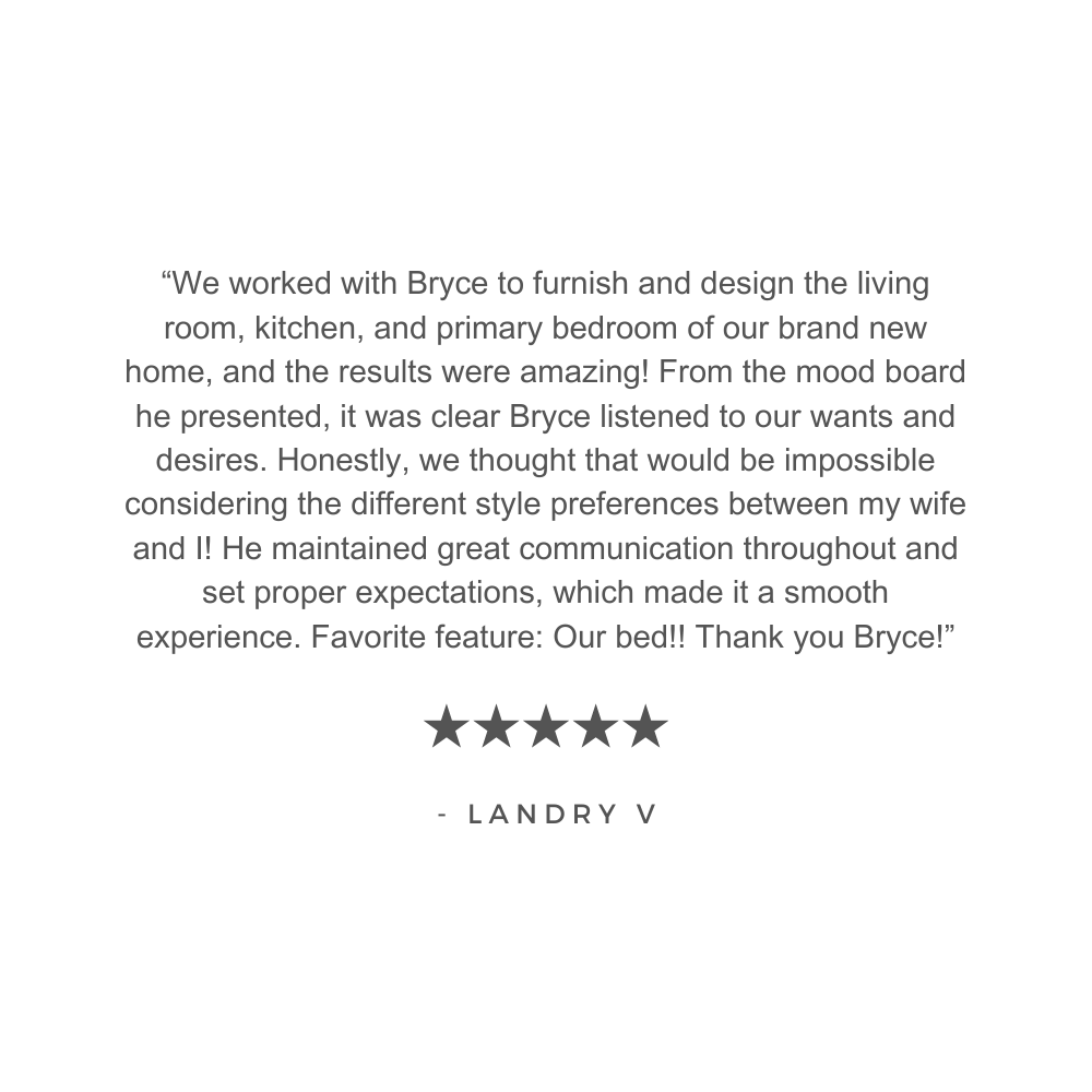 Portfolio — BRYCE VANDERGRIFF DESIGN