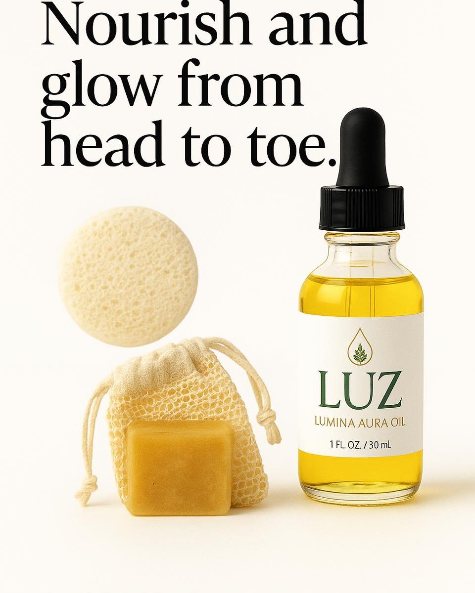 🌟Glow naturally with every drop.
Discover Lumina Aura Oil by Luz Skincare&mdash;a luxurious blend that hydrates, heals, and highlights your skin&rsquo;s inner light.

✨Shop now and nourish from head to toe.✨
www.LuzSkincare.com 

#LuzSkincare #Lumin