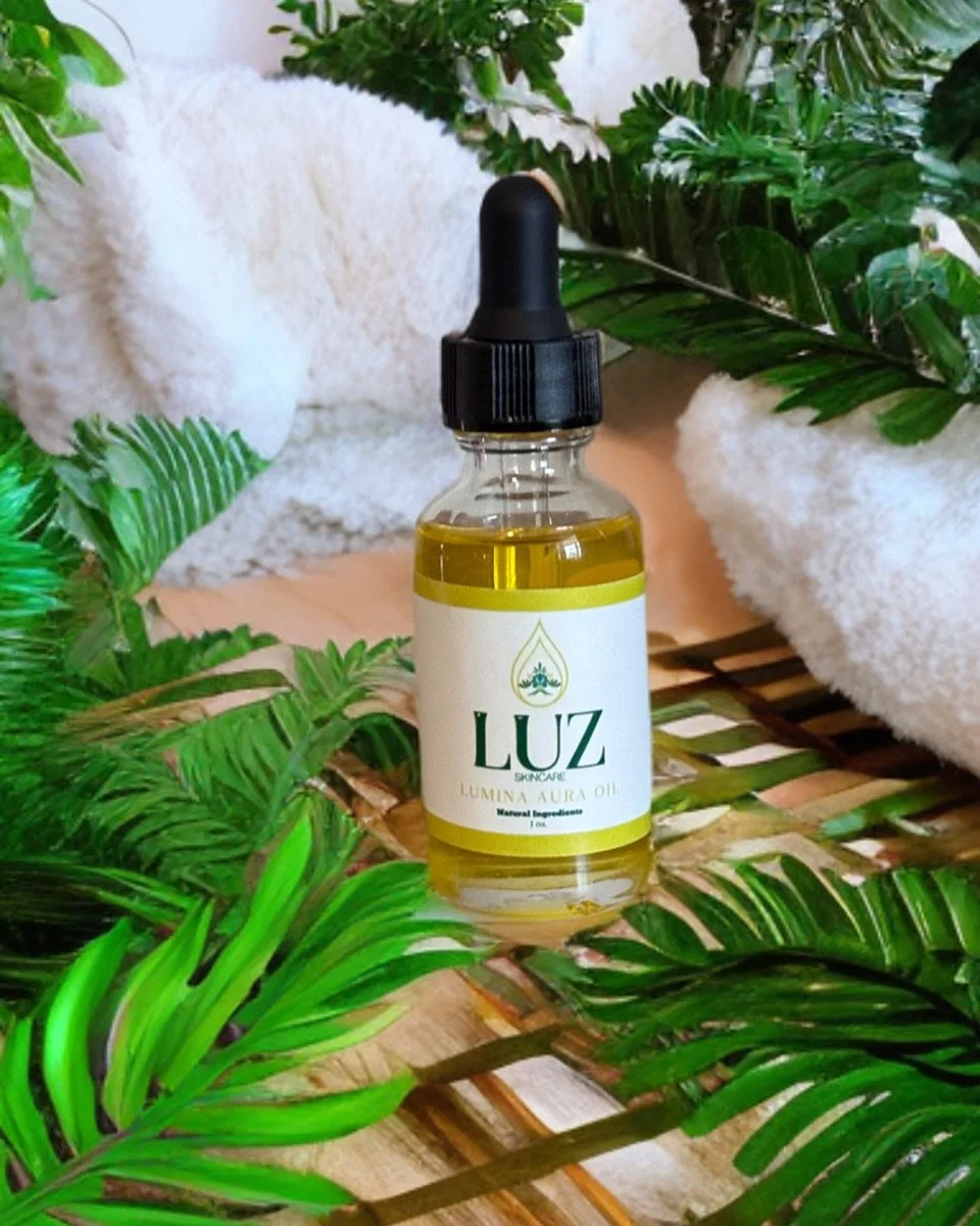 Introducing Lumina Aura Oil by Luz Skincare
Let your inner light glow&mdash;naturally.

Our best-selling face oil is finally available for purchase online! Crafted with a luxurious blend of squalane, vitamin E, jojoba, rosehip, tea tree, and frankinc