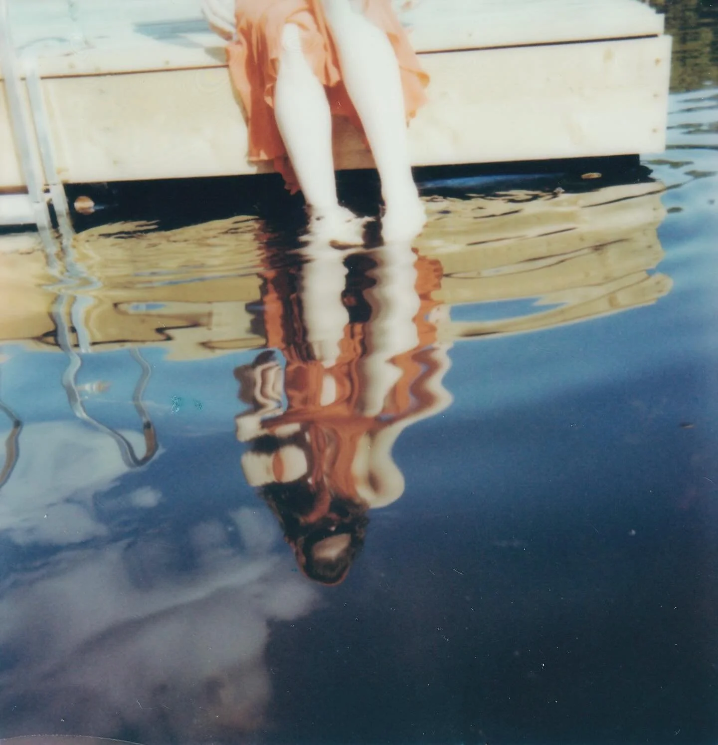 oc&eacute;ane en vacances sur polaroids