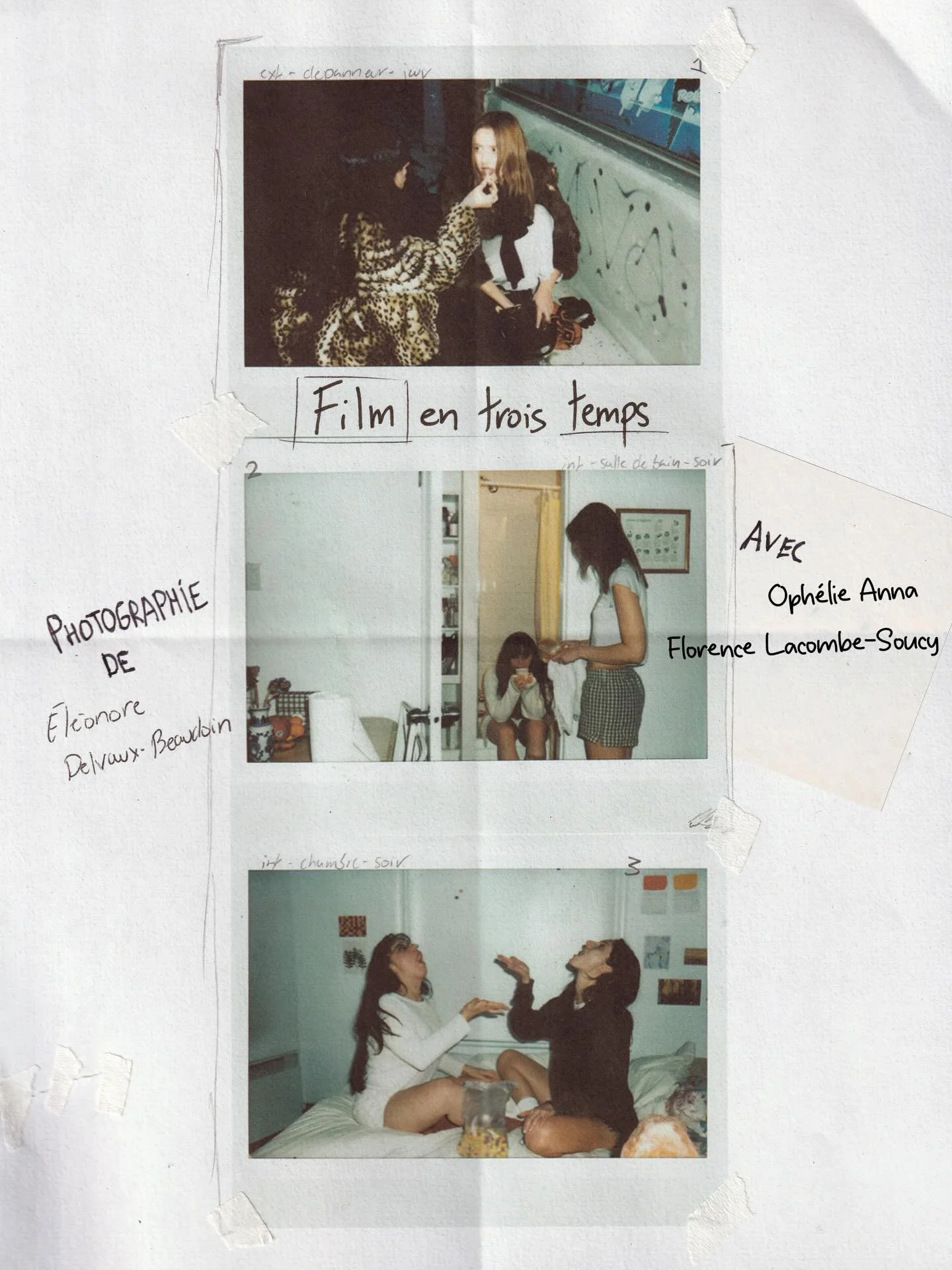 Film en trois temps - Chapitre 1

Avec @ophelie.naan &amp; @florencelacombesoucy on a voulu cr&eacute;er des sc&egrave;nes comiques et douces, une sorte de film en photo !

un peu de girlhood, d&rsquo;amour, de l&eacute;g&egrave;ret&eacute; <3