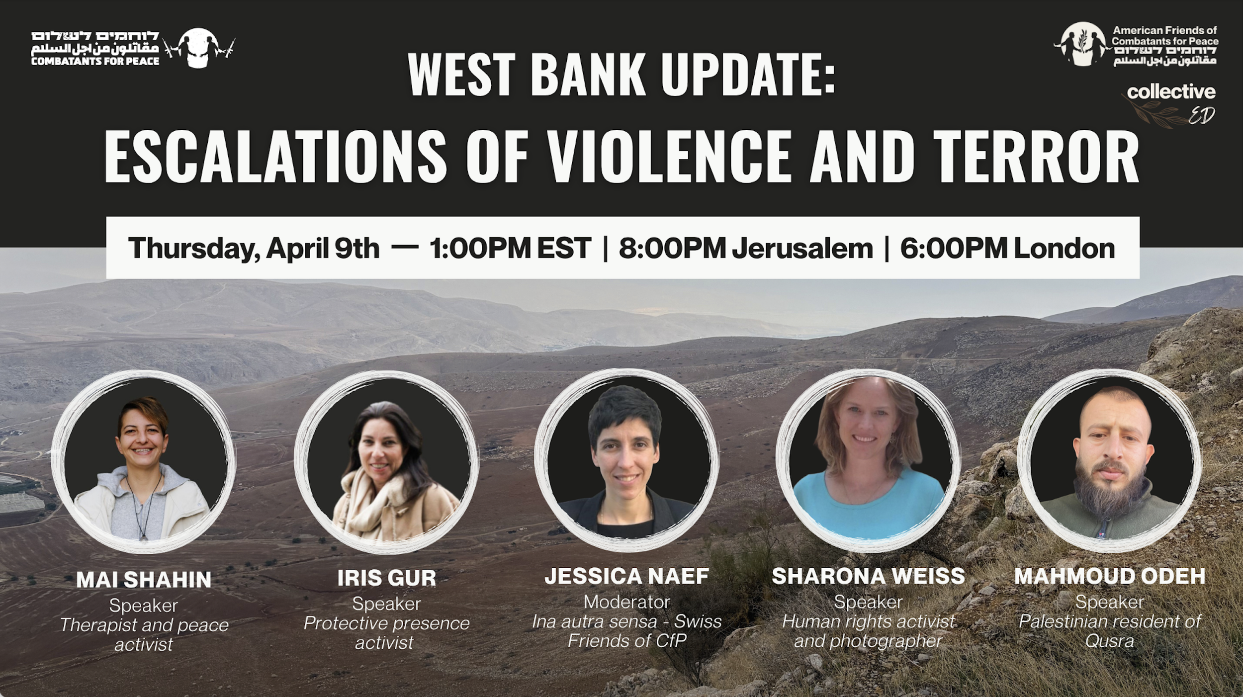 West Bank Update: Escalations of Violence and Terror