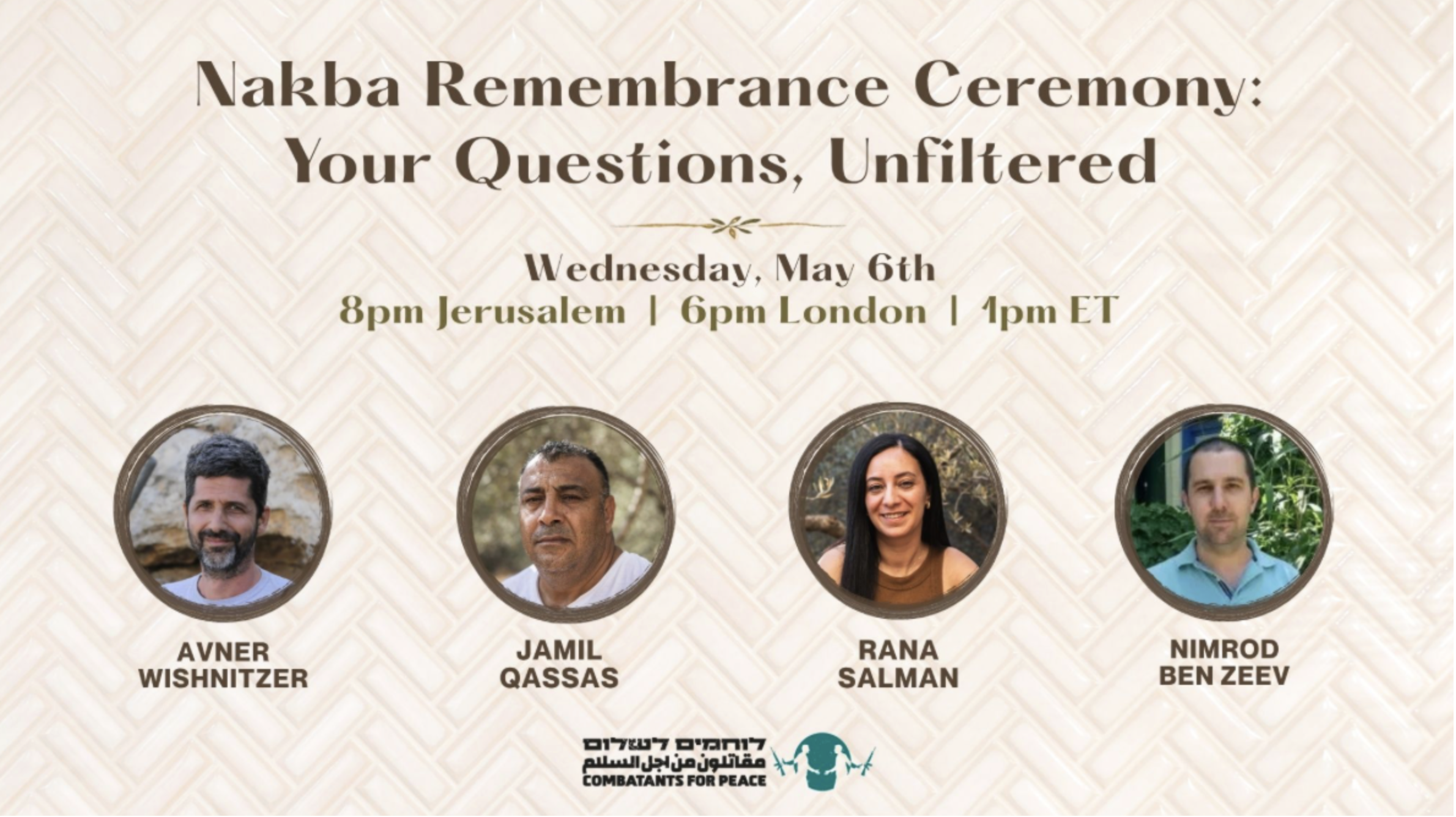Nakba Remembrance Ceremony: Your Questions Unfiltered 