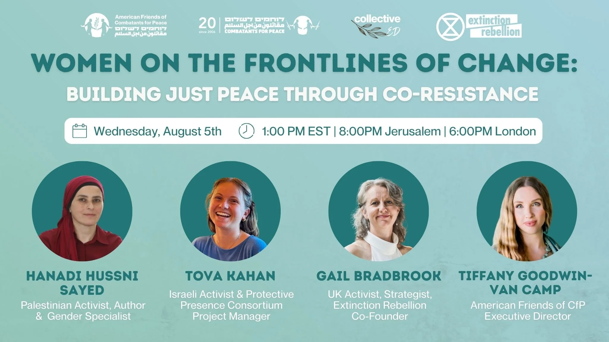 Women on the Frontlines of Change Building Just Peace Through Co-Resistance