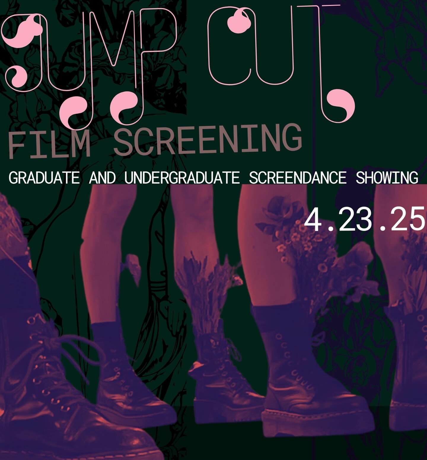 Join the Dance for Camera Graduate Group at UMOCA on April 23 at 6:30 PM for &ldquo;Jumpcut,&rdquo; a dynamic Screendance showcase featuring works created by talented graduate and undergraduate students from both the dance and film departments.

Expe
