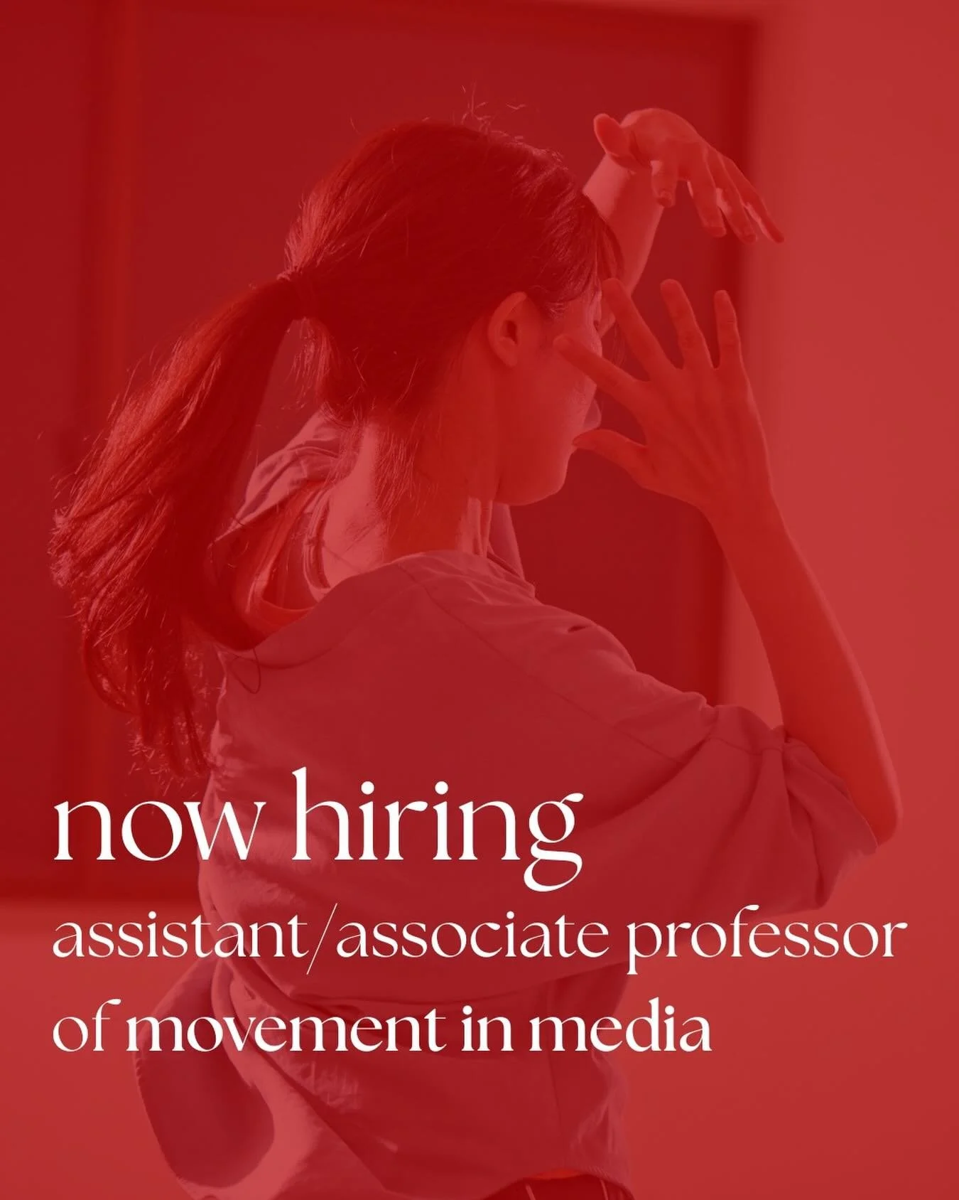 The School of Dance &amp; the Department of Film &amp; Media Arts invites applicants for a full-time, tenure-line Assistant/Associate Professor position to begin July 1, 2026. This faculty line holds a teaching and research focus in the interplay of 