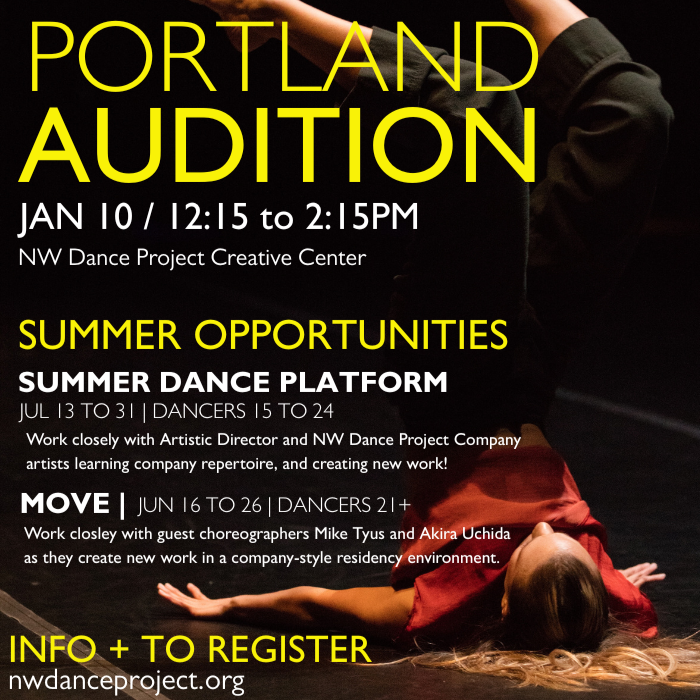 NW Dance Project Portland Audition